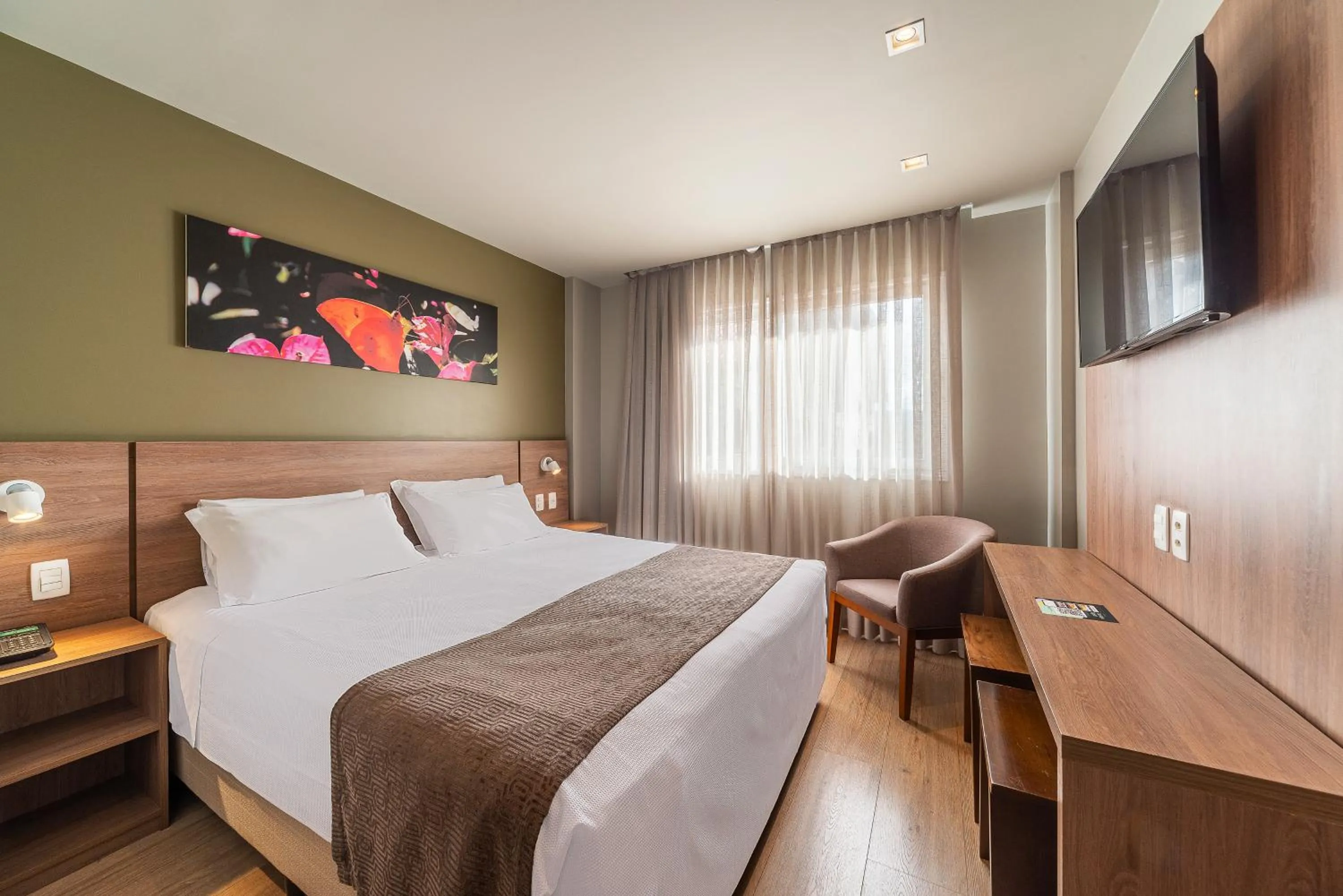 Bedroom, Bed in Hotel Laghetto Pedras Altas