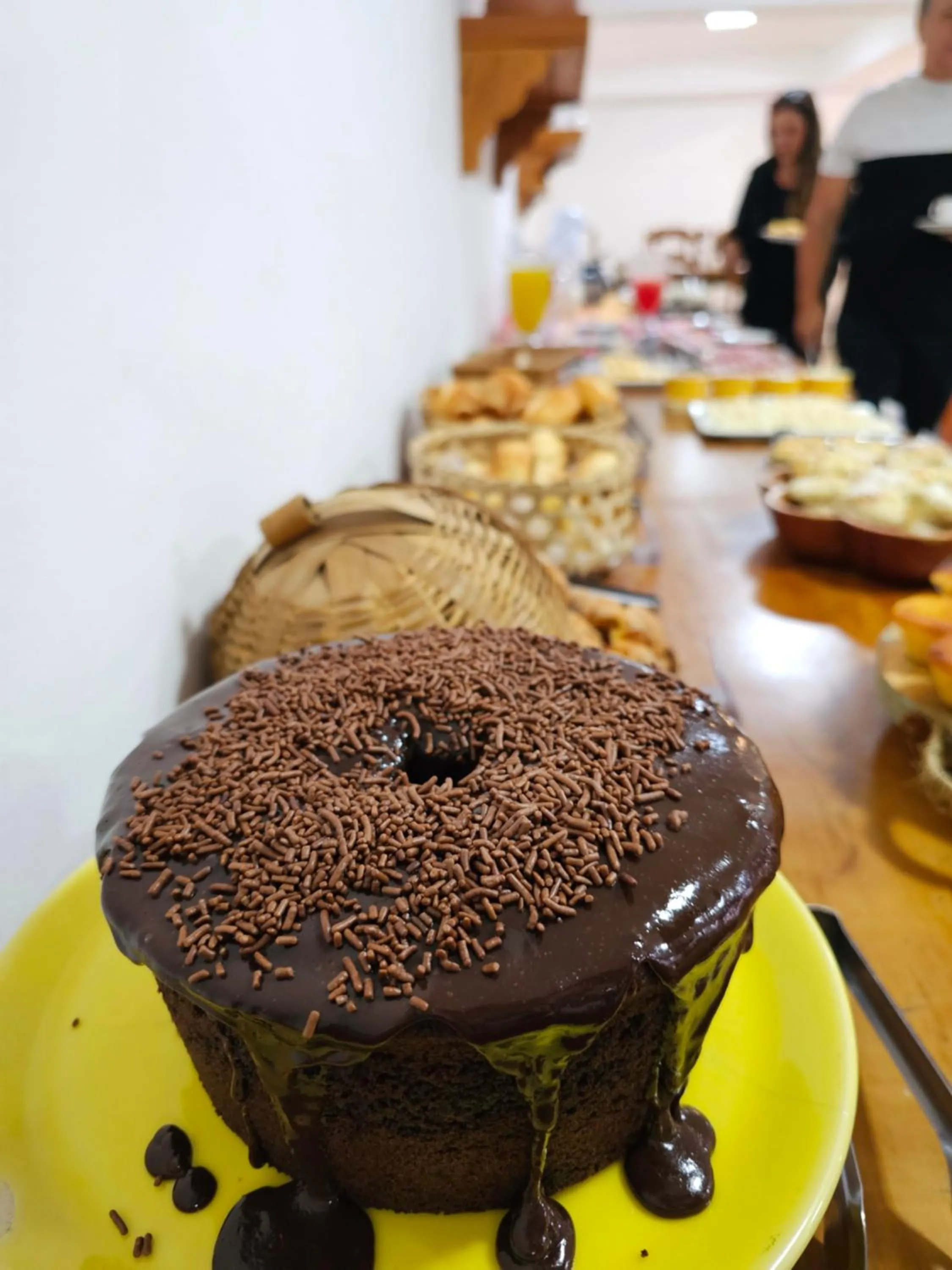 Food and drinks in Pousada Recanto das Araras
