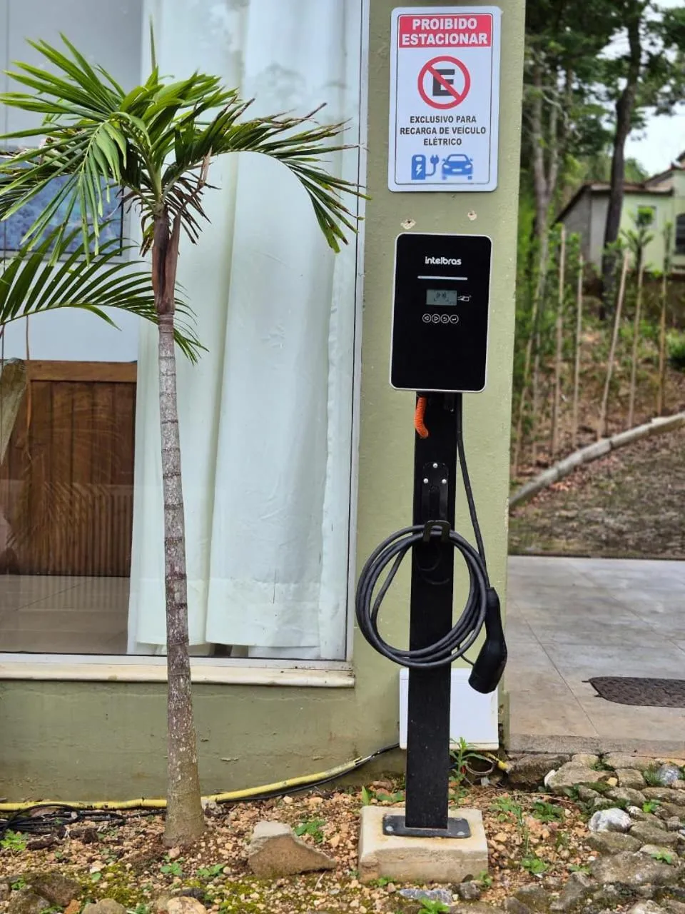 Parking in Pousada Recanto das Araras