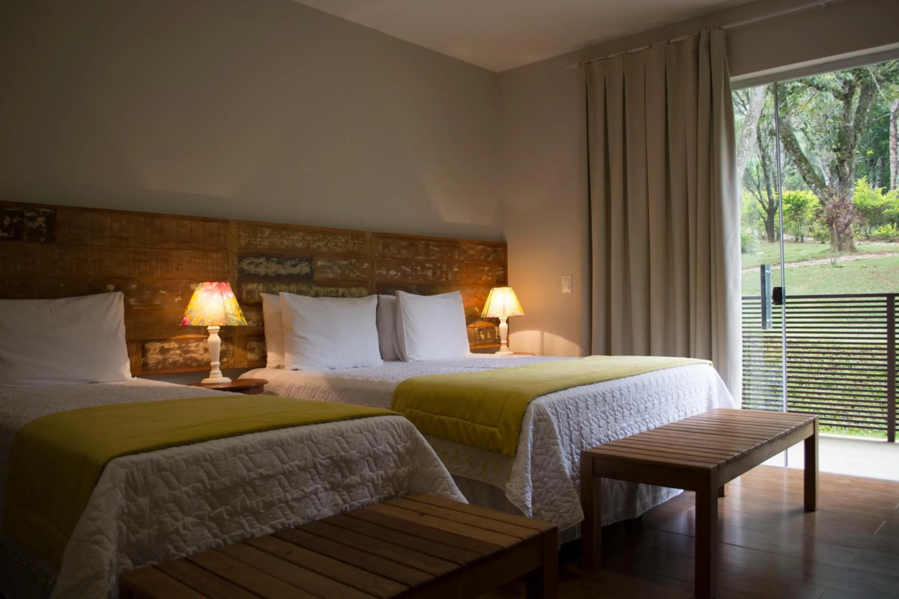 Photo of the whole room, Bed in Pousada Recanto das Araras