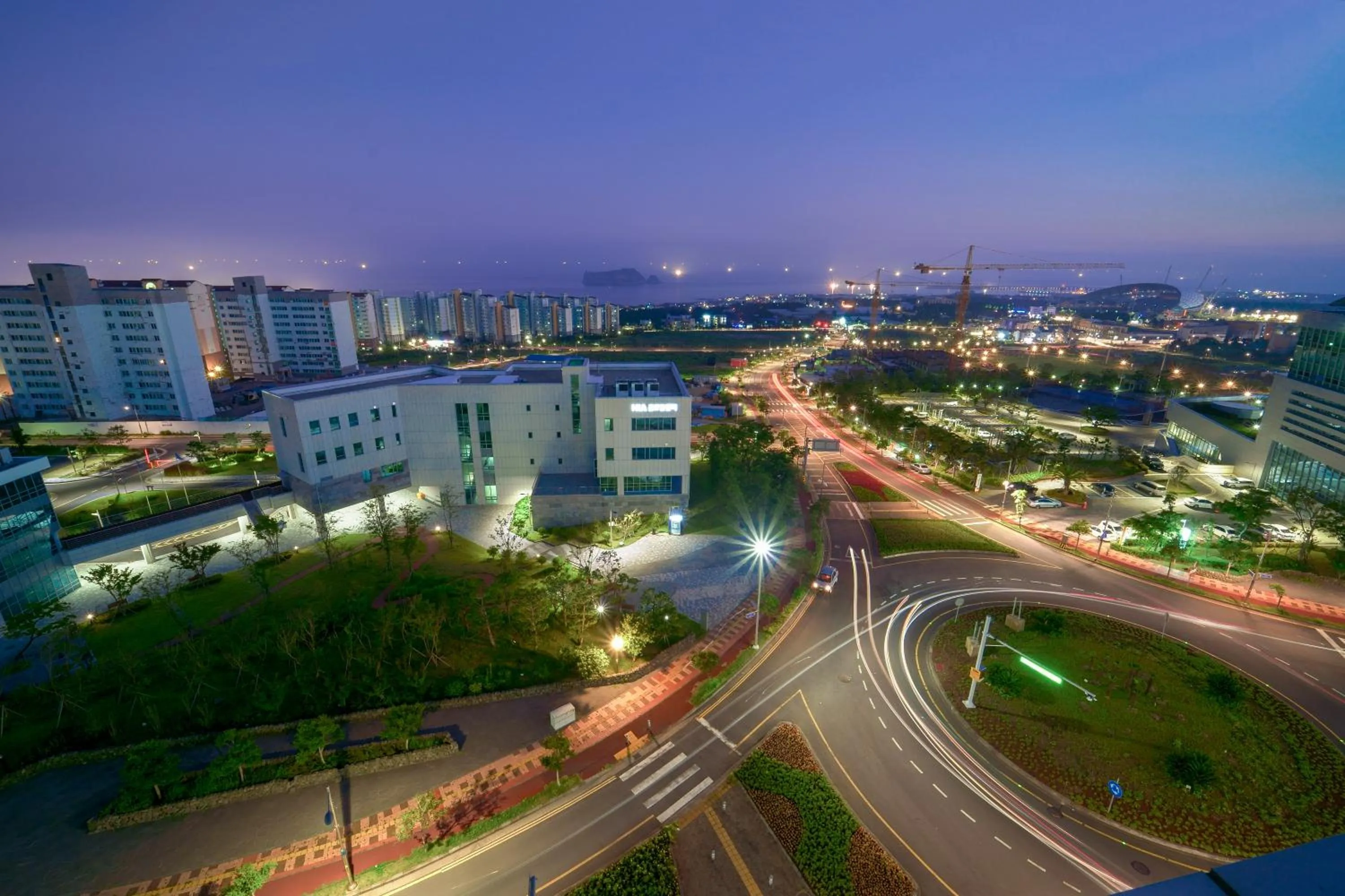 Property building in Eastern Hotel Jeju