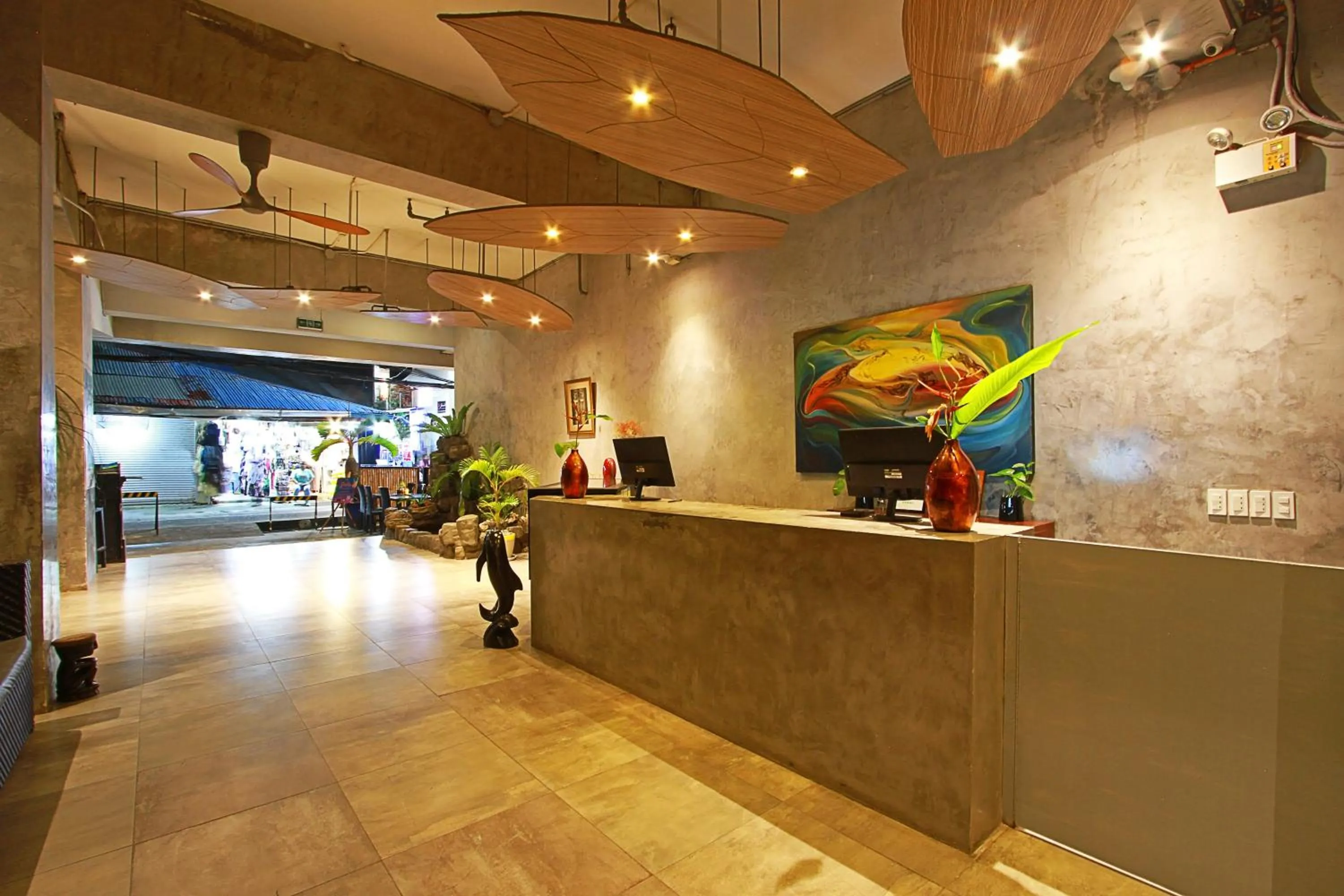 Lobby or reception in Aloha Boracay Hotel