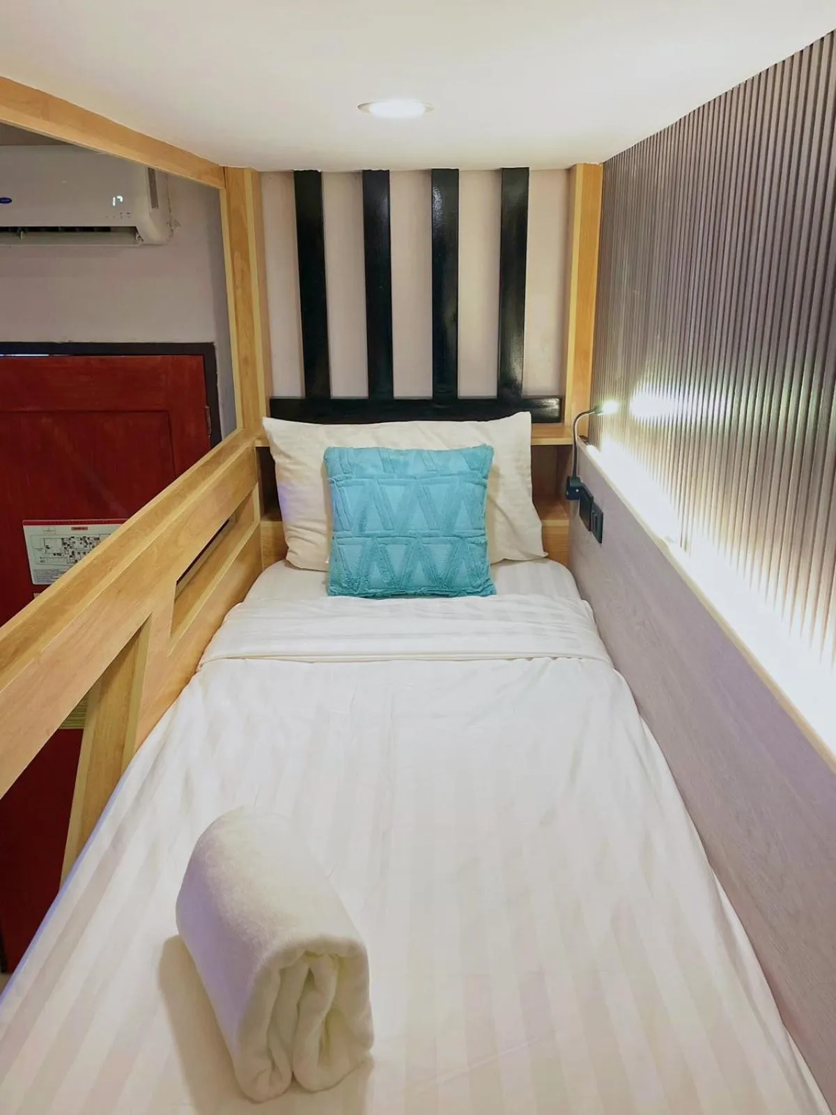 Bed in Aloha Boracay Hotel