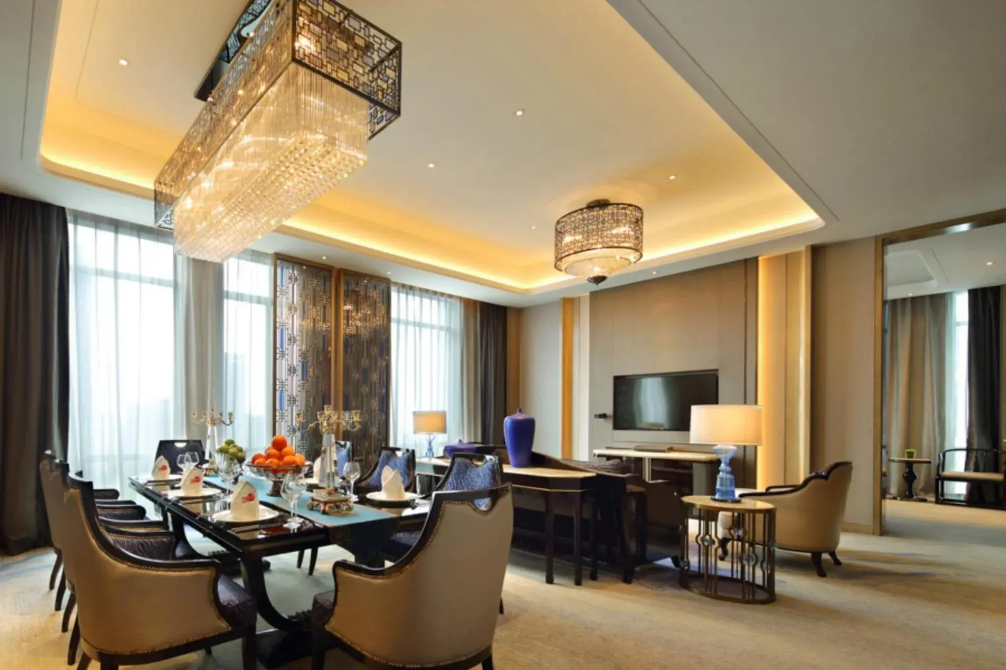 Living room in Wanda Realm Liuzhou Living room in Wanda Realm Liuzhou