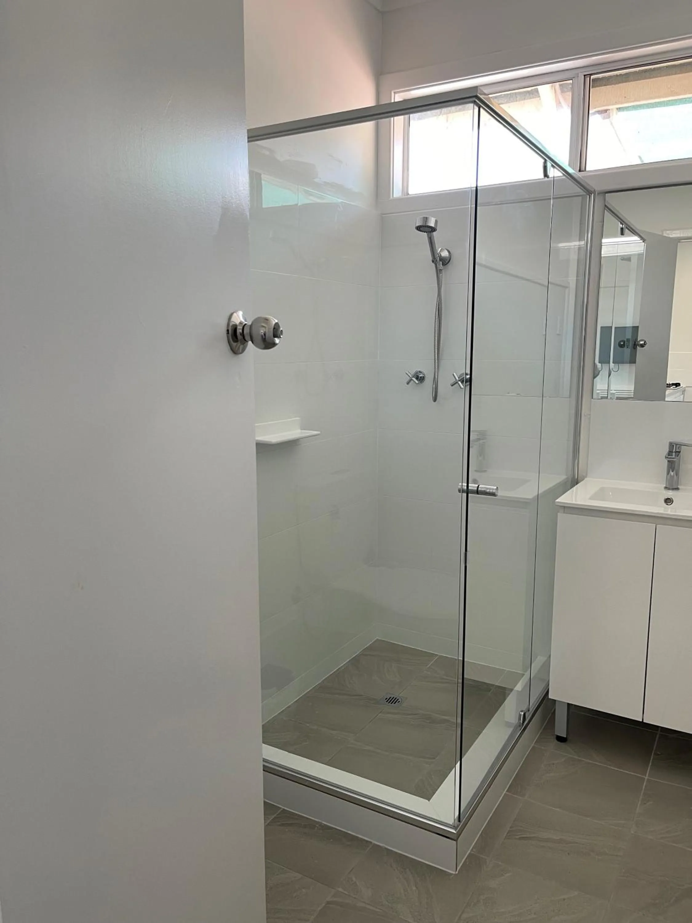 Shower in Busselton Jetty Chalets