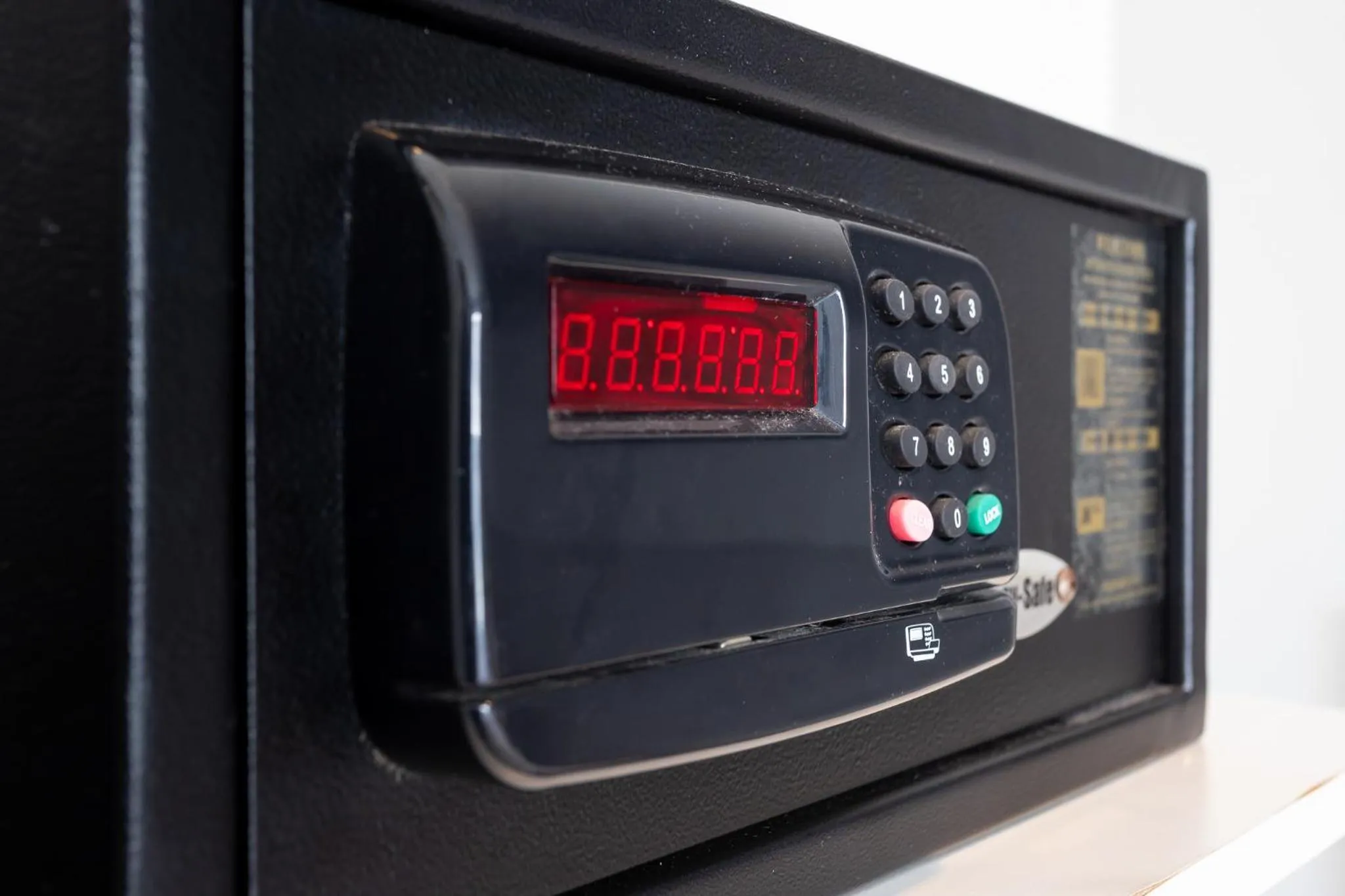 safe in Recenta Phuket Suanluang by Deevana