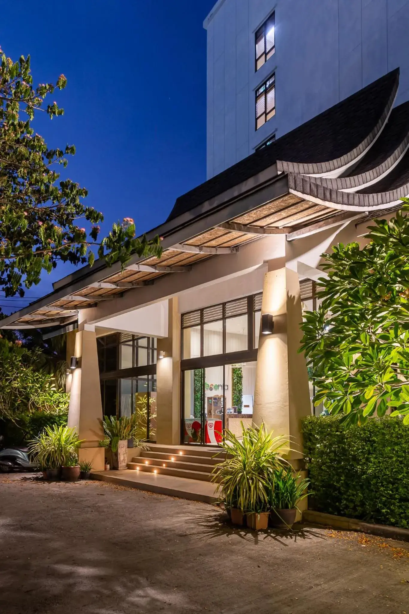 Facade/entrance in Recenta Phuket Suanluang by Deevana Facade/entrance in Recenta Phuket Suanluang by Deevana