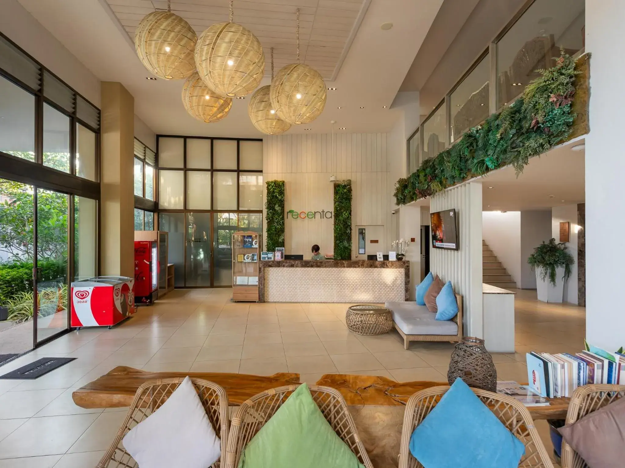 Lobby or reception in Recenta Phuket Suanluang by Deevana Lobby or reception in Recenta Phuket Suanluang by Deevana