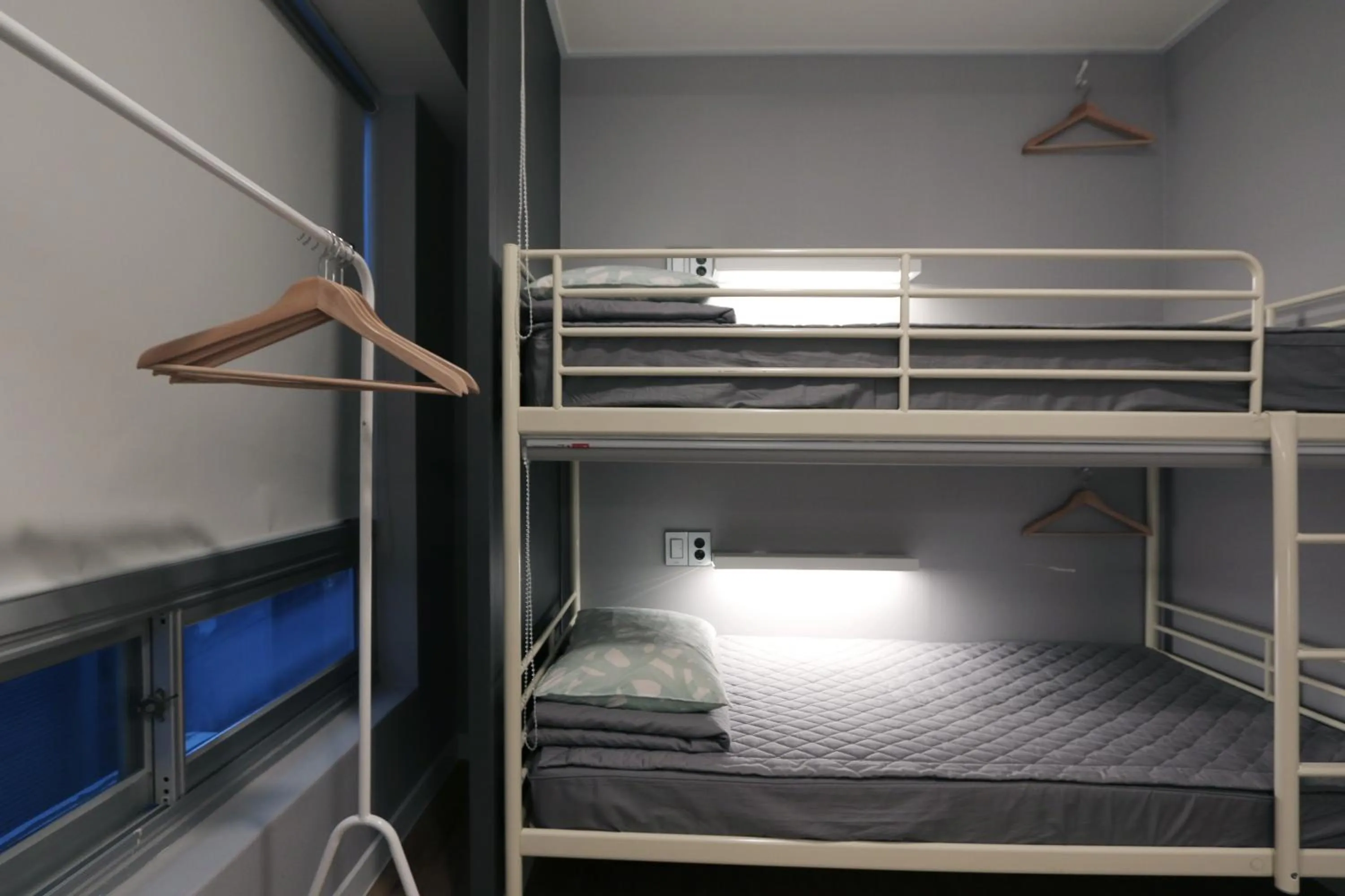 Bedroom, Bed in Blueboat Hostel Haeundae