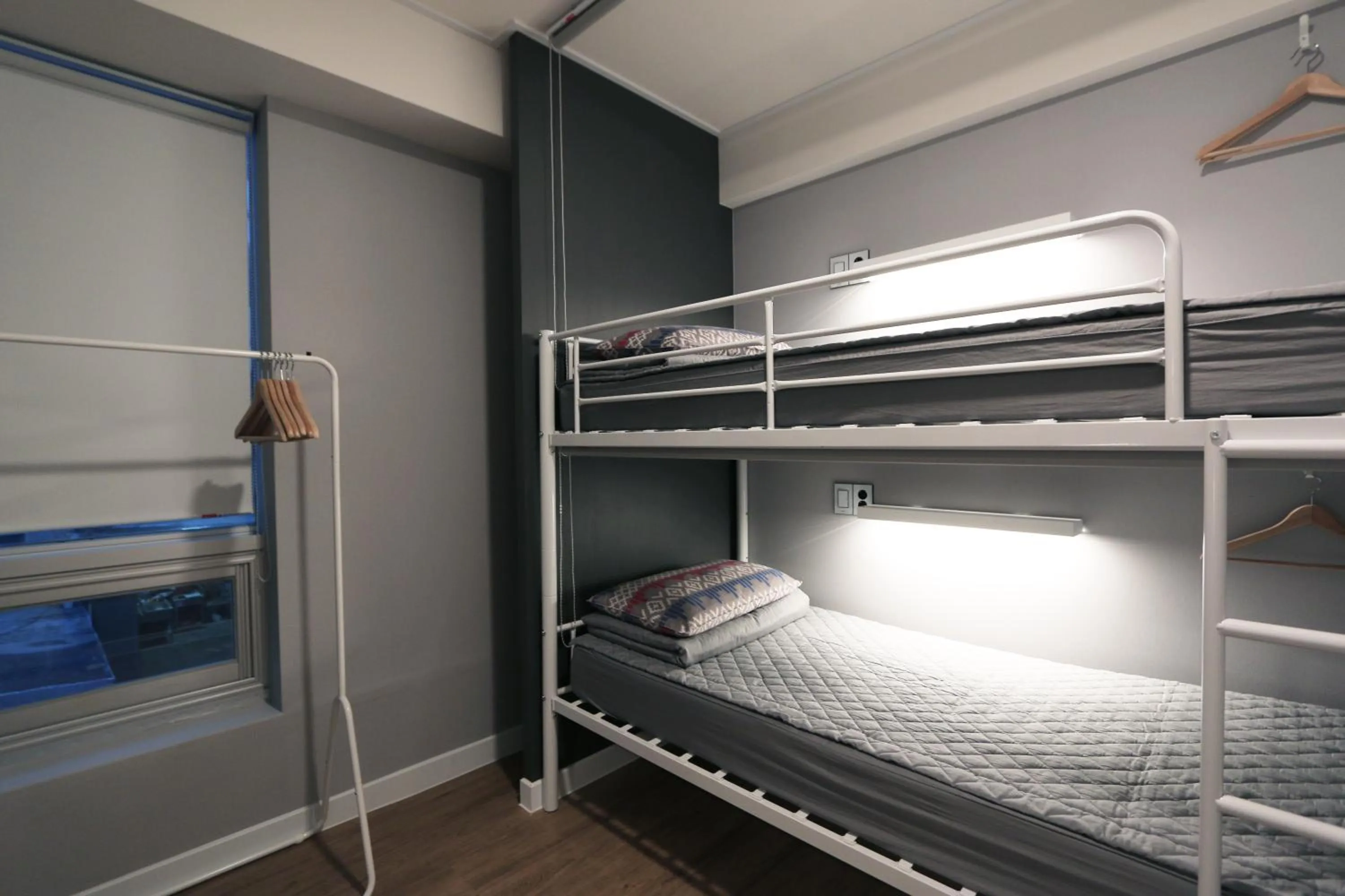 Bedroom, Bed in Blueboat Hostel Haeundae