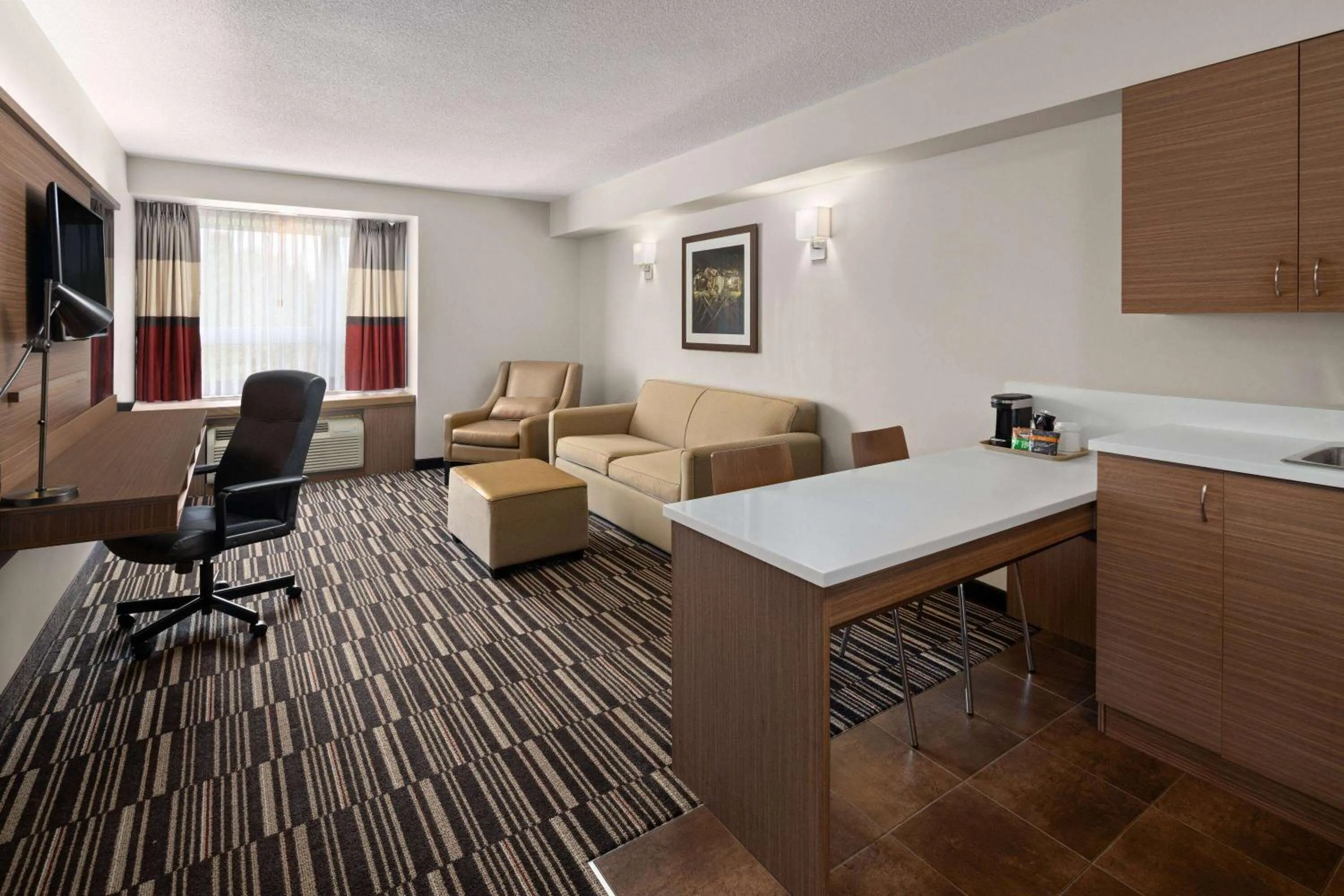 Photo of the whole room in Microtel Inn & Suites by Wyndham Kirkland Lake