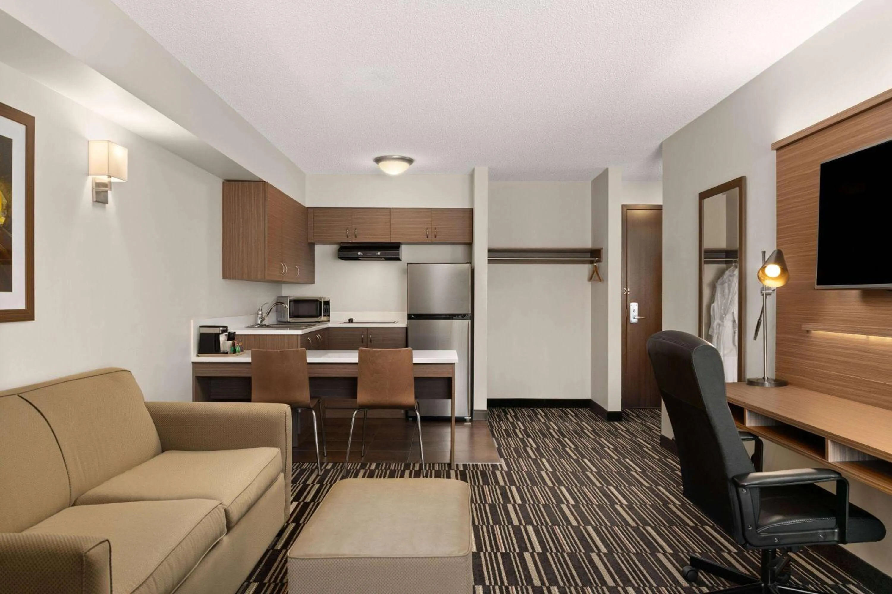 Photo of the whole room in Microtel Inn & Suites by Wyndham Kirkland Lake