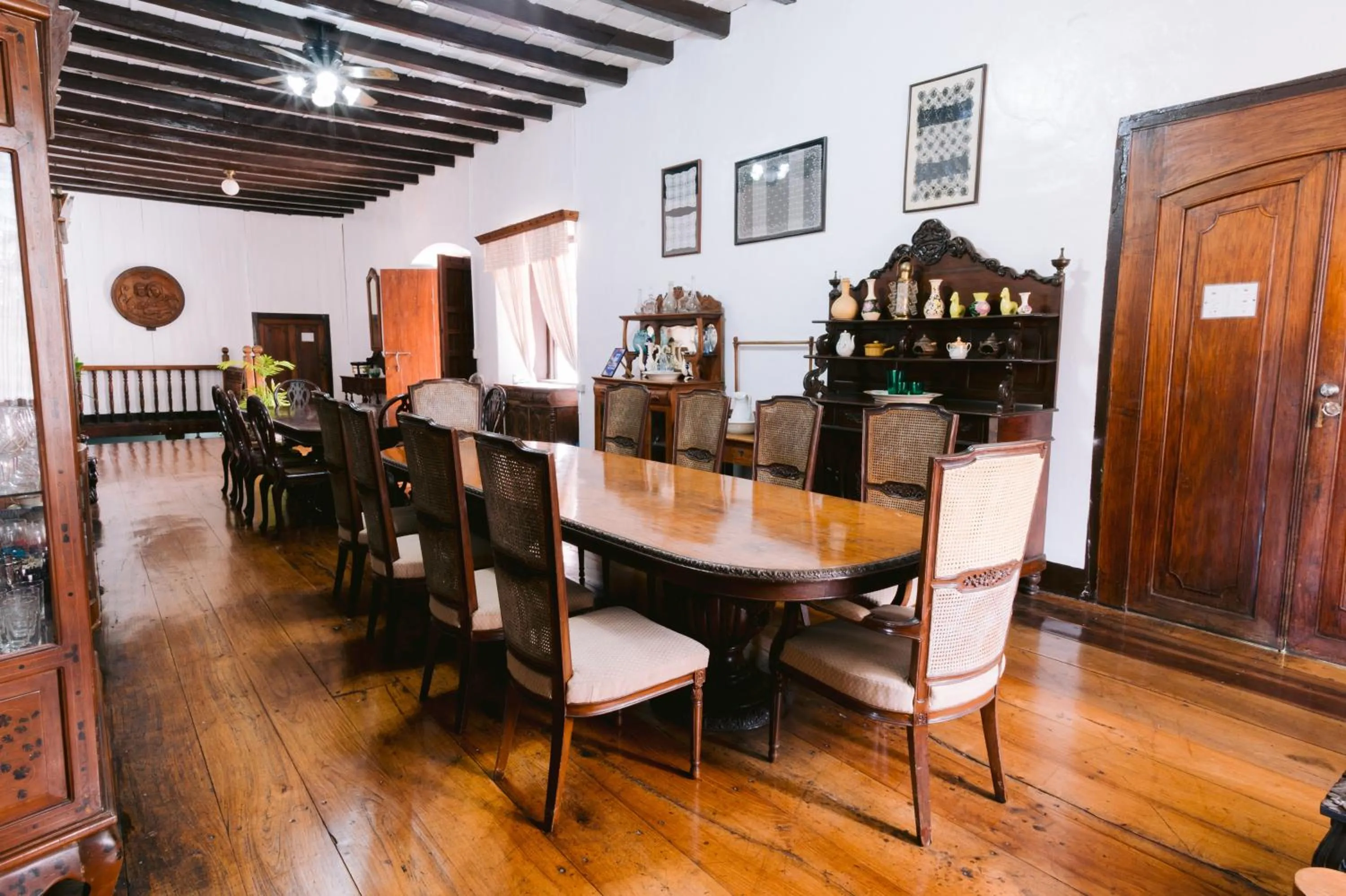 Dining area in Villa Angela Heritage House