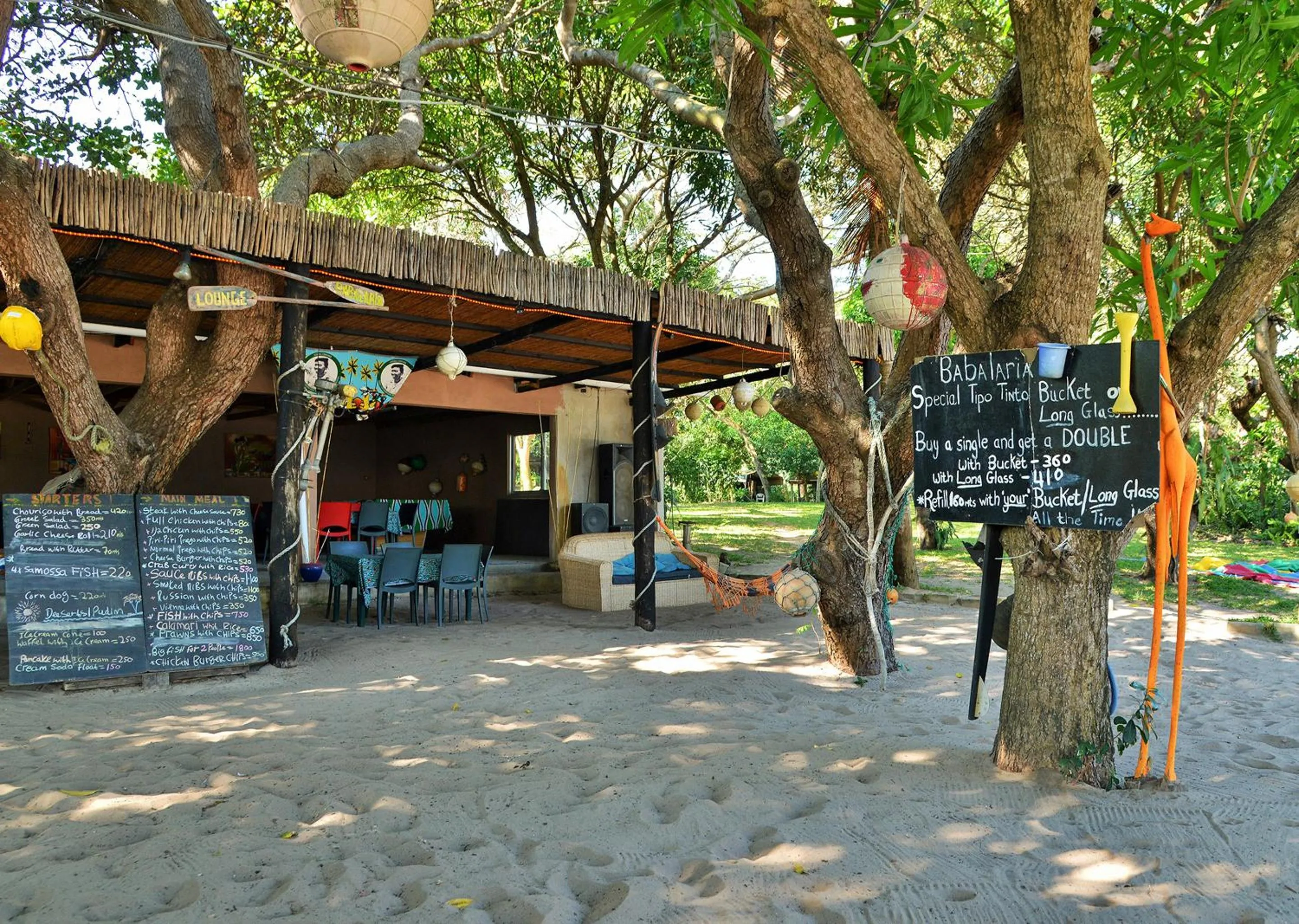 Restaurant/places to eat in Bilene Lodge by Dream Resorts