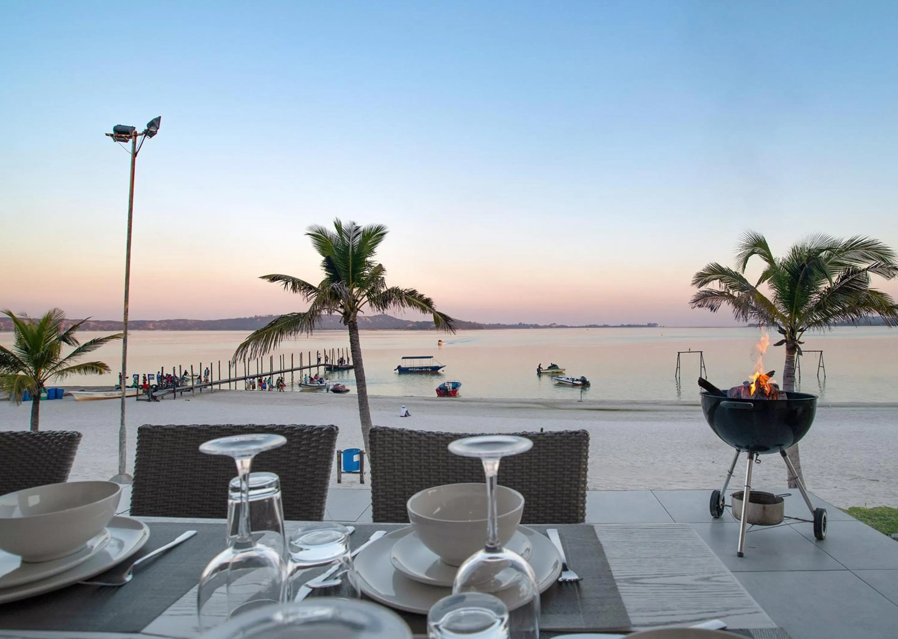 Patio in Bilene Lodge by Dream Resorts