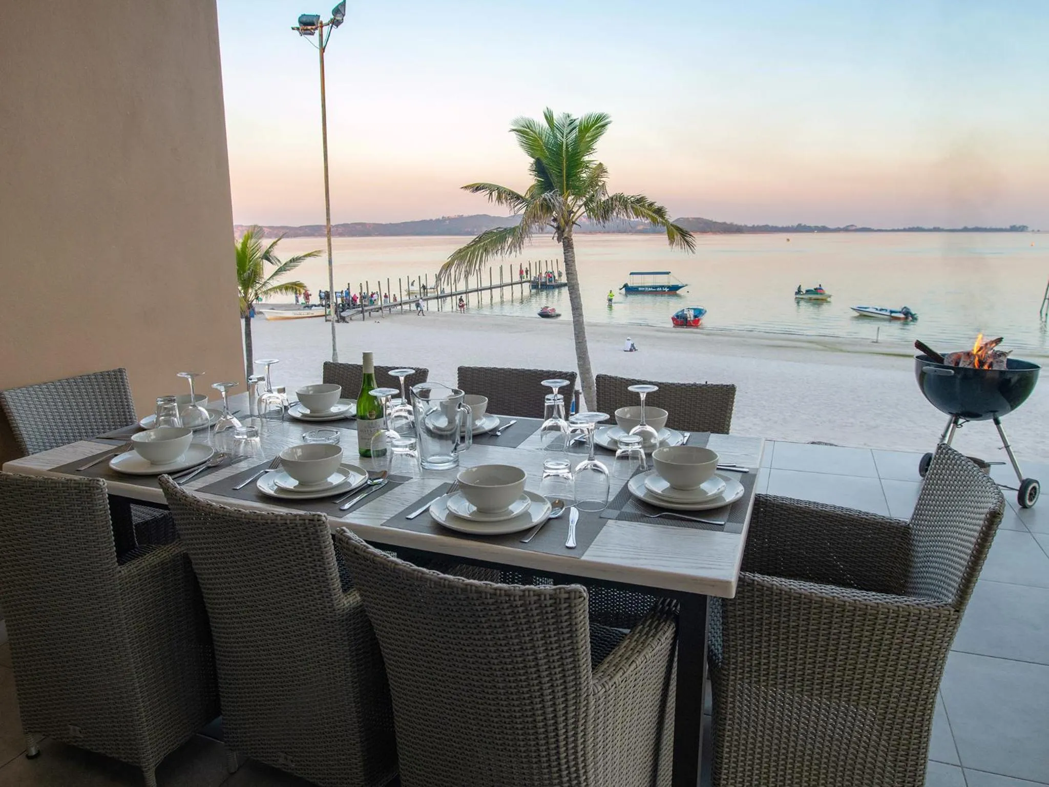 BBQ facilities in Bilene Lodge by Dream Resorts