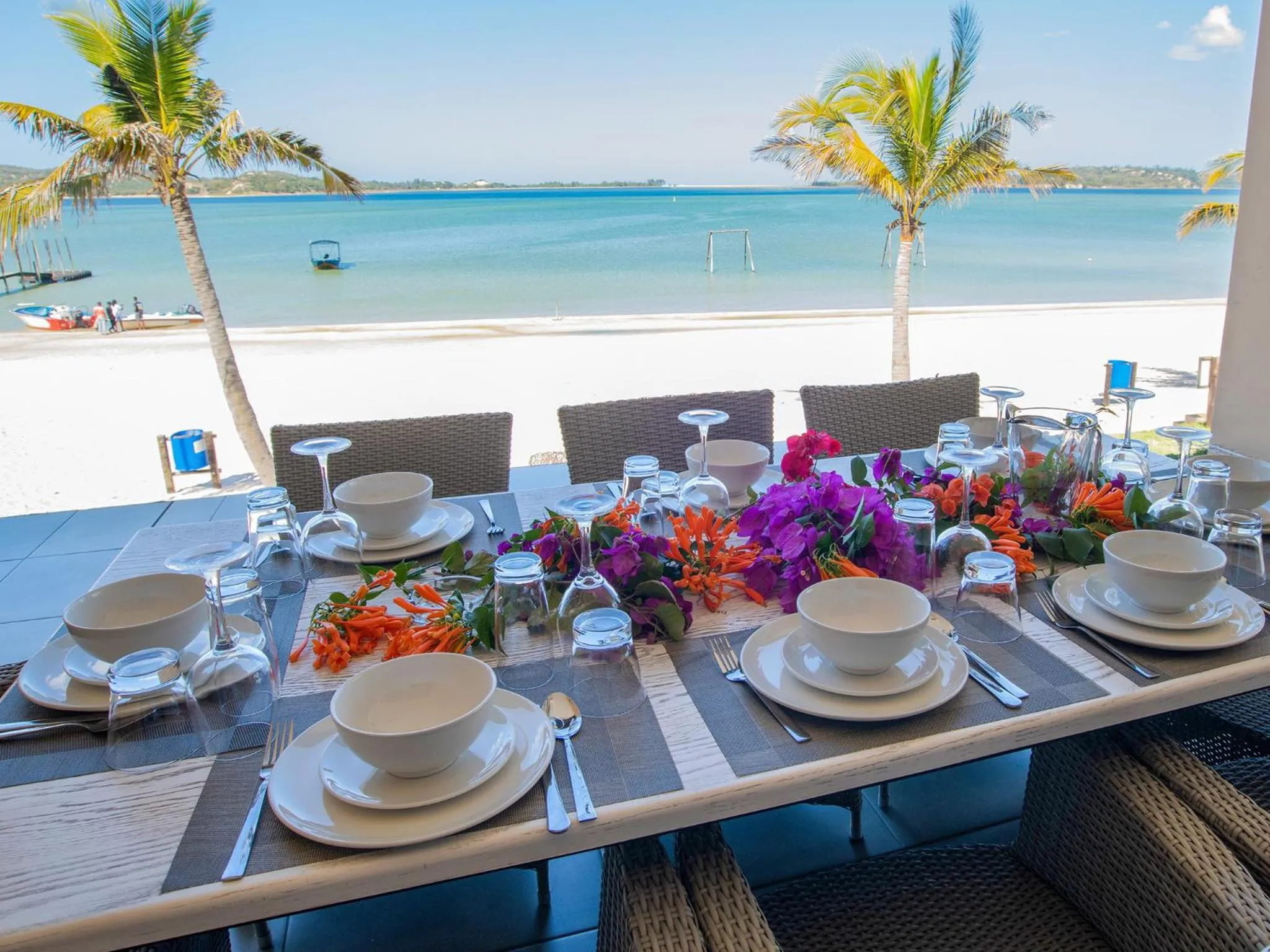 Patio in Bilene Lodge by Dream Resorts