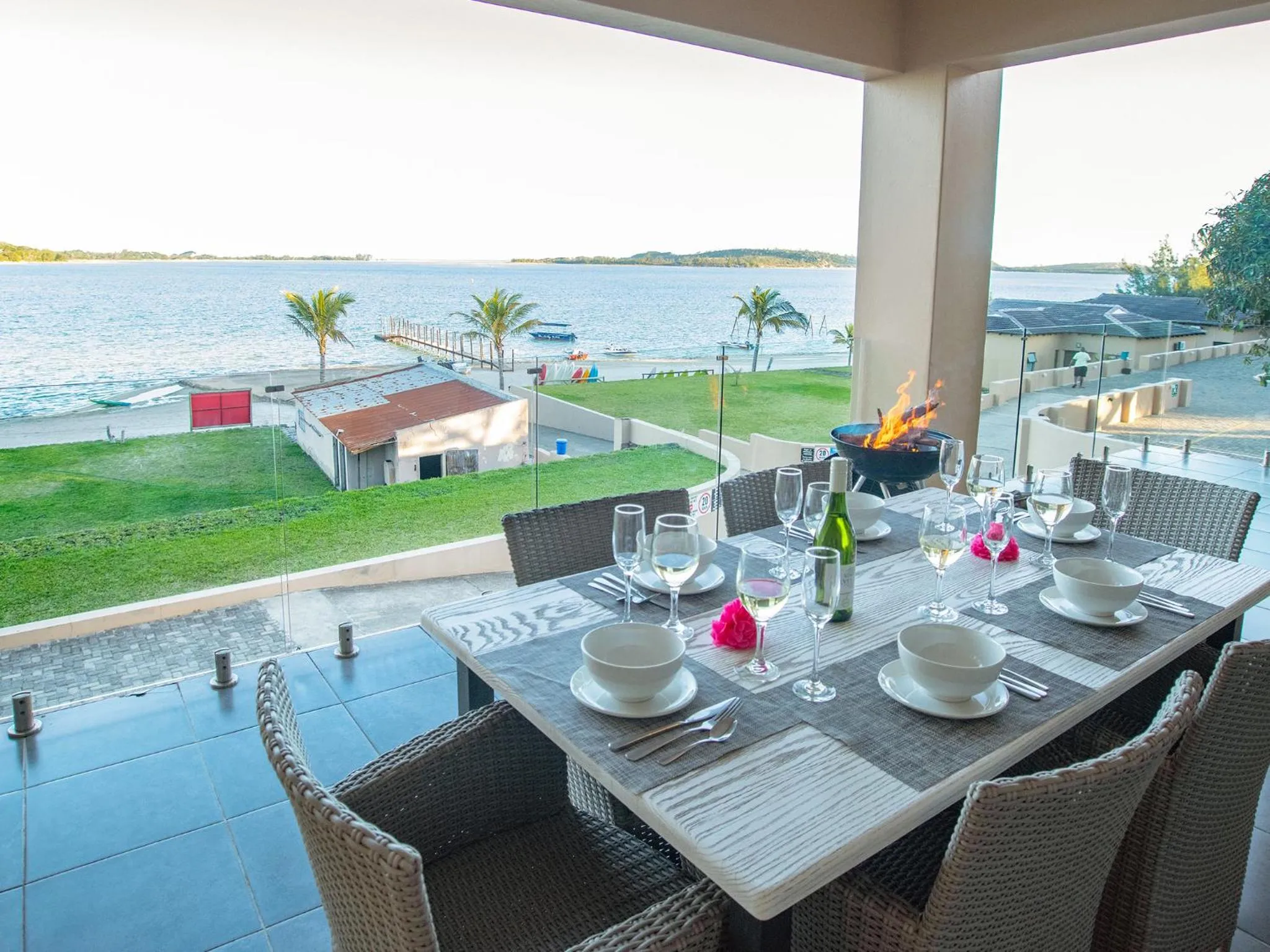 Patio in Bilene Lodge by Dream Resorts