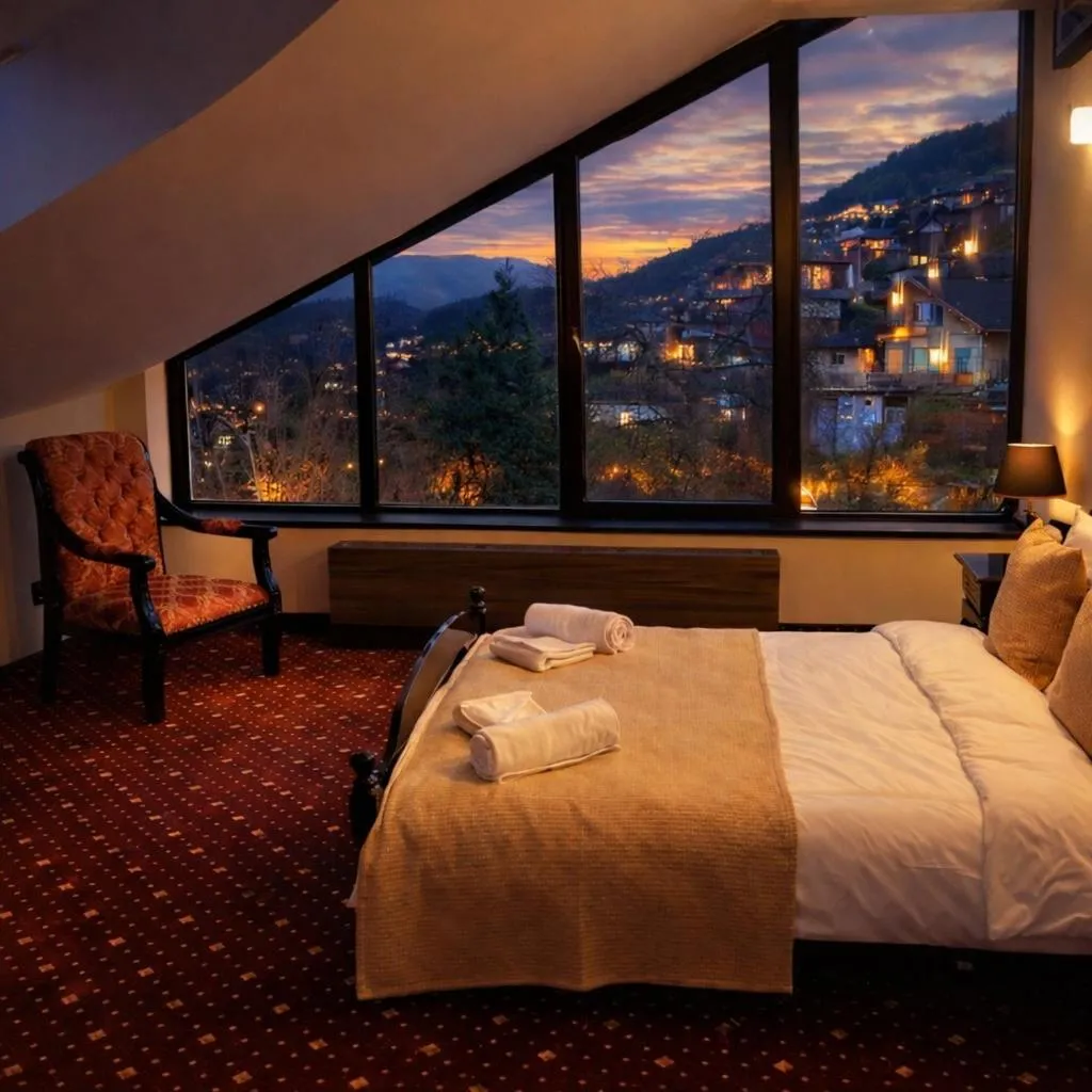 Bed in Classic Inn Hotel