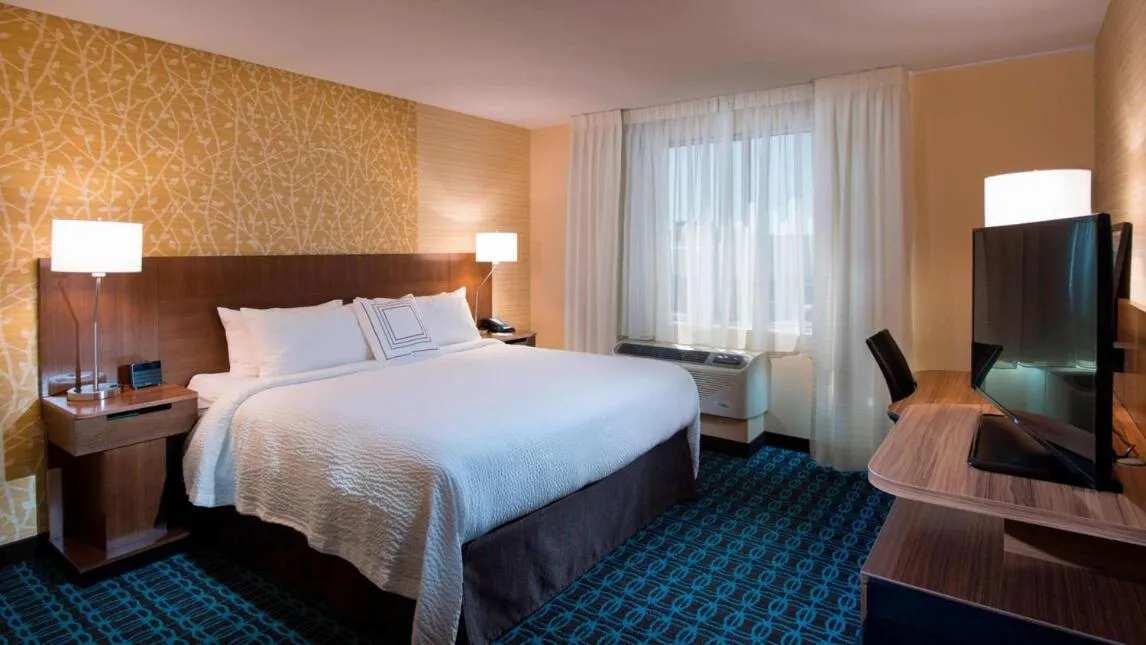 Bed in Fairfield Inn & Suites by Marriott Scottsbluff