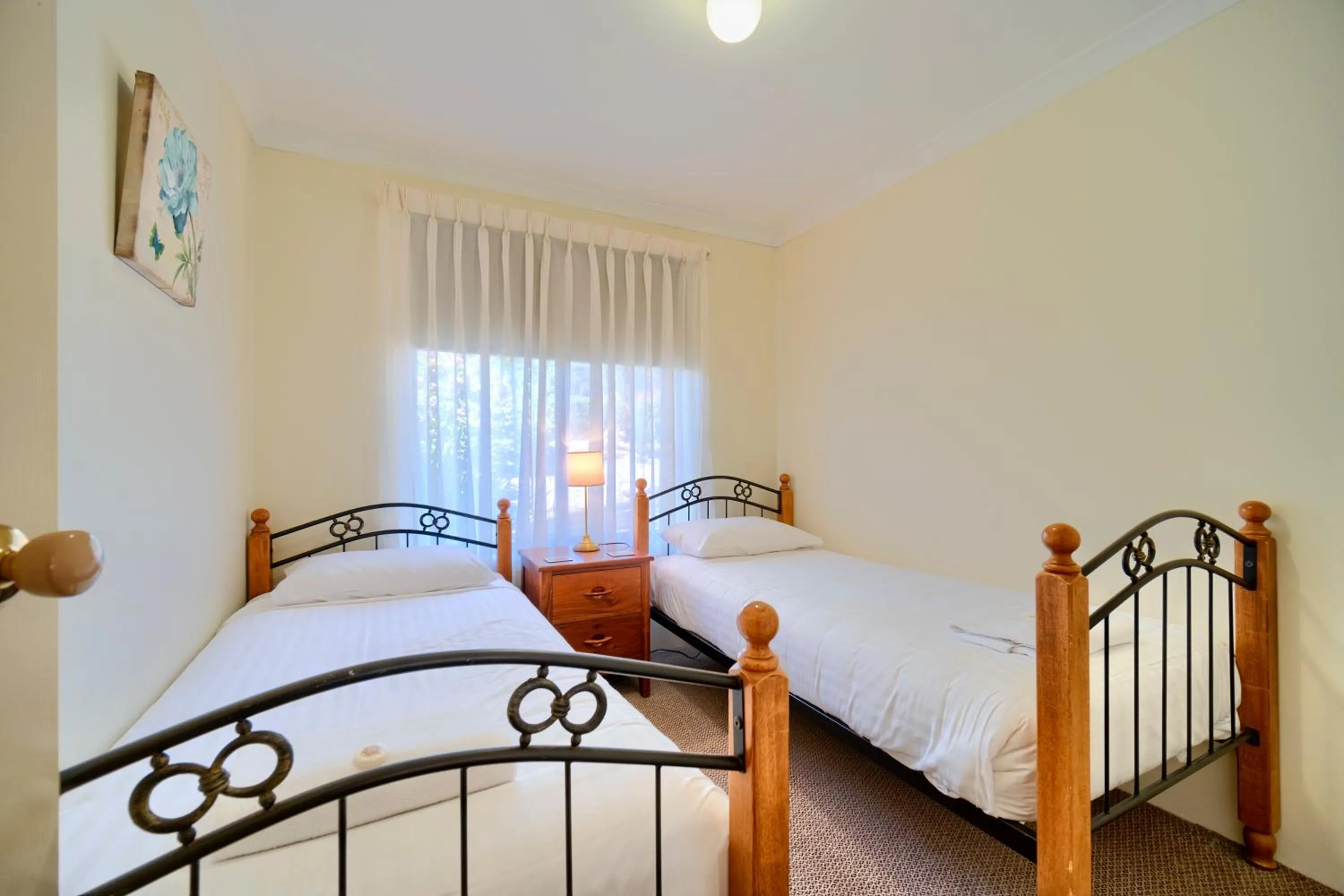 Bed in Bayside Villas