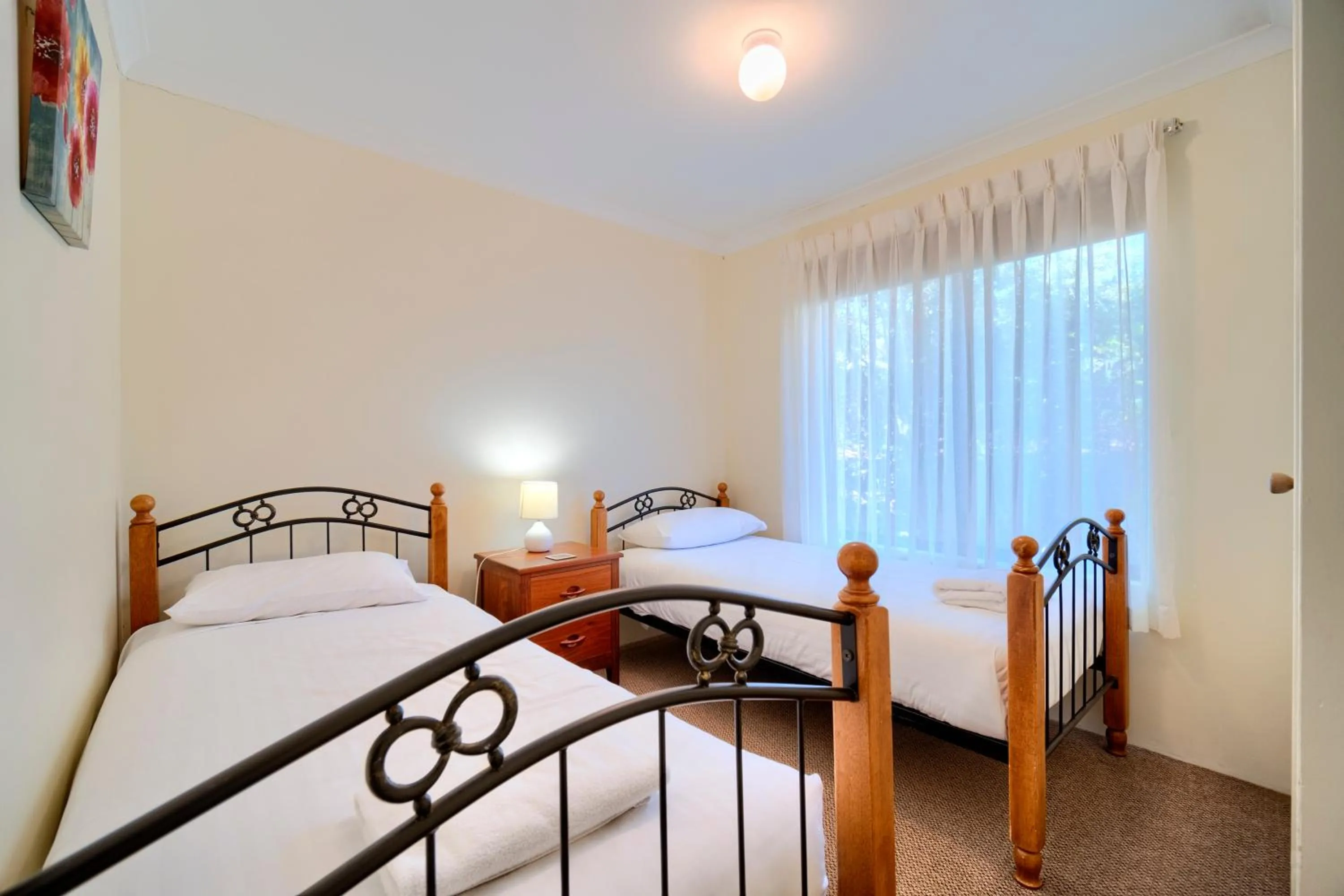 Bed in Bayside Villas
