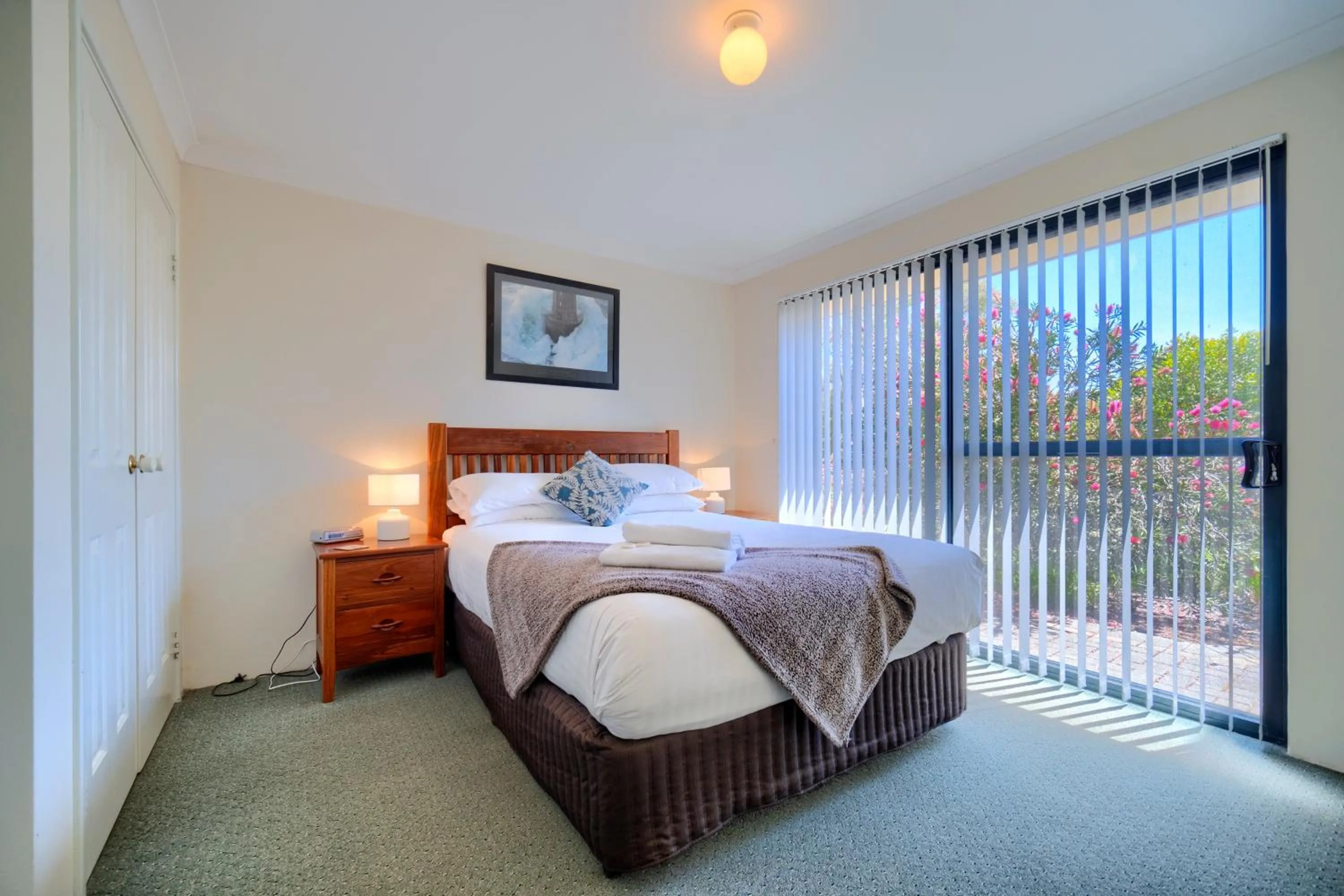 Bed in Bayside Villas