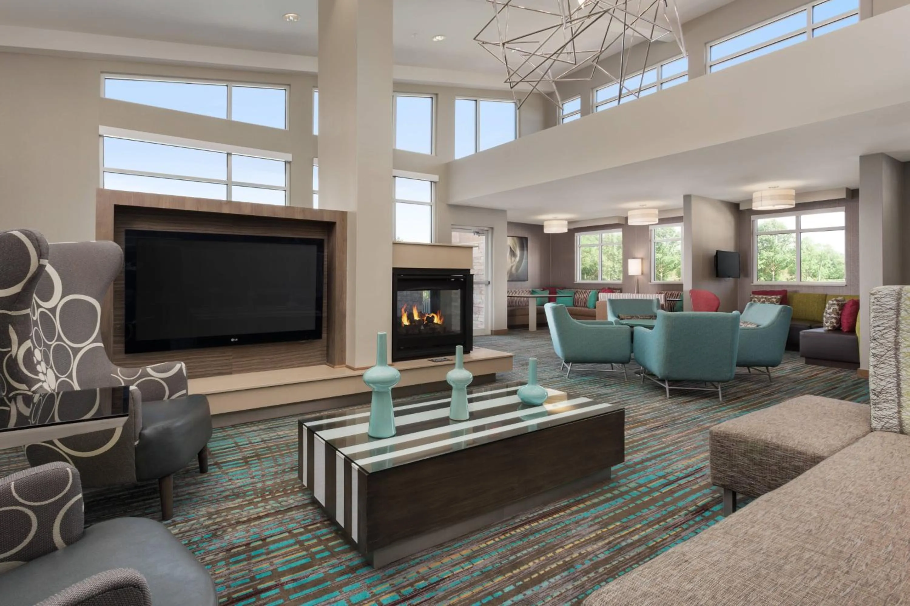 Lobby or reception in Residence Inn by Marriott Shreveport-Bossier City/Downtown