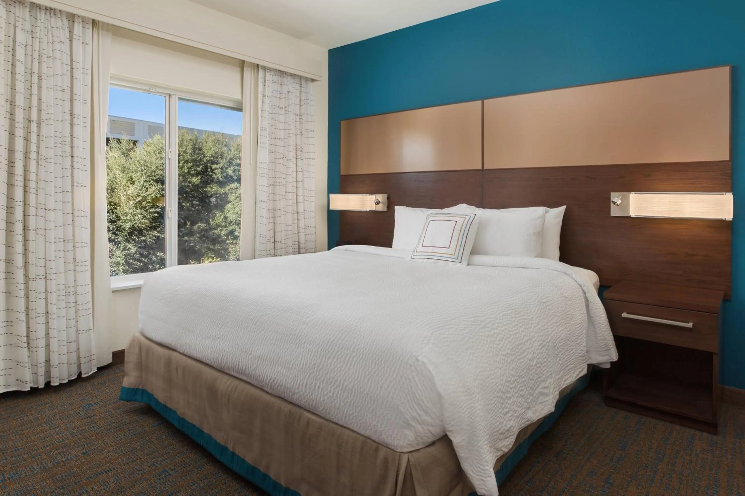 Bedroom, Bed in Residence Inn by Marriott Shreveport-Bossier City/Downtown