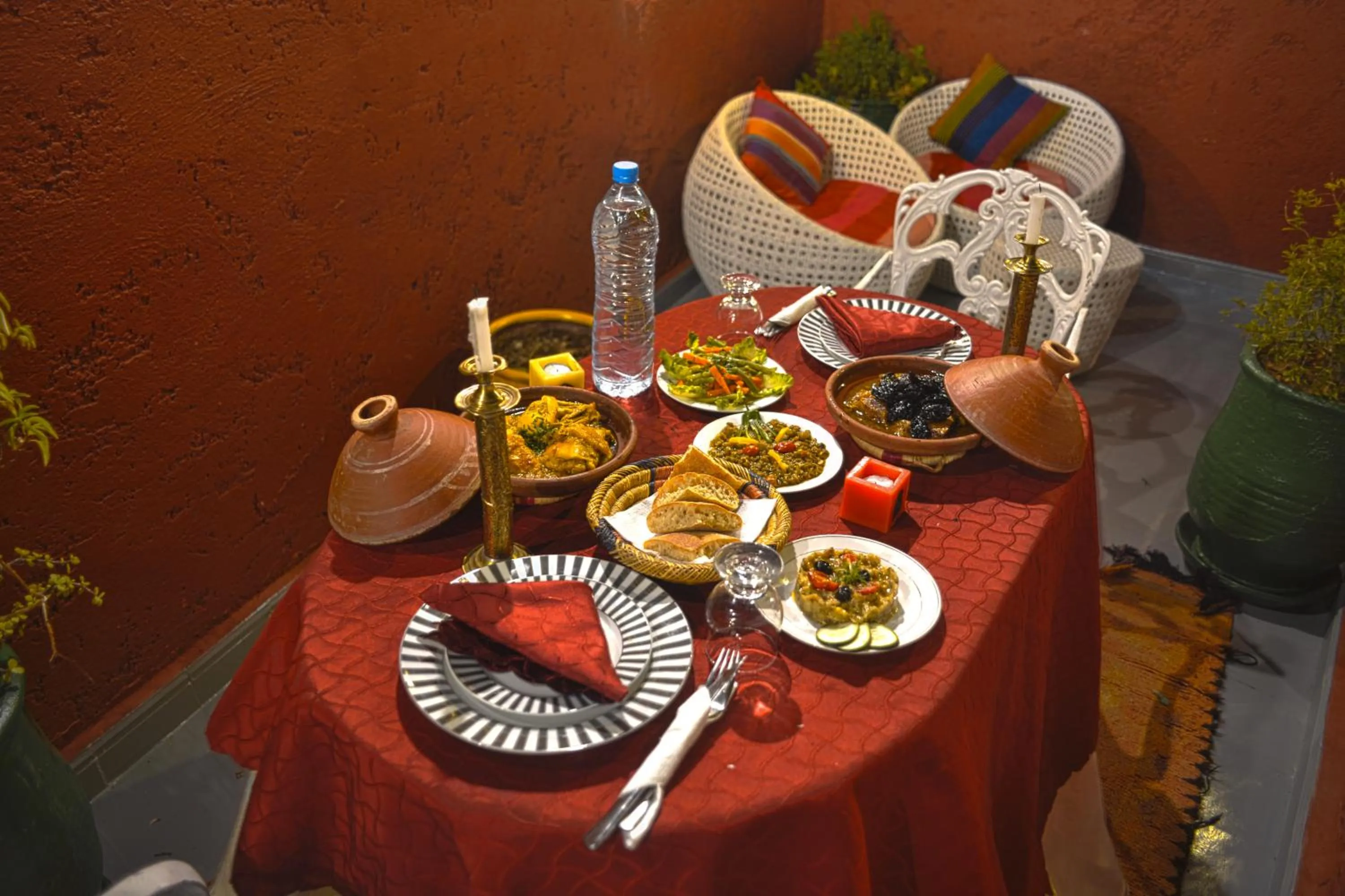Food and drinks in Riad Belko