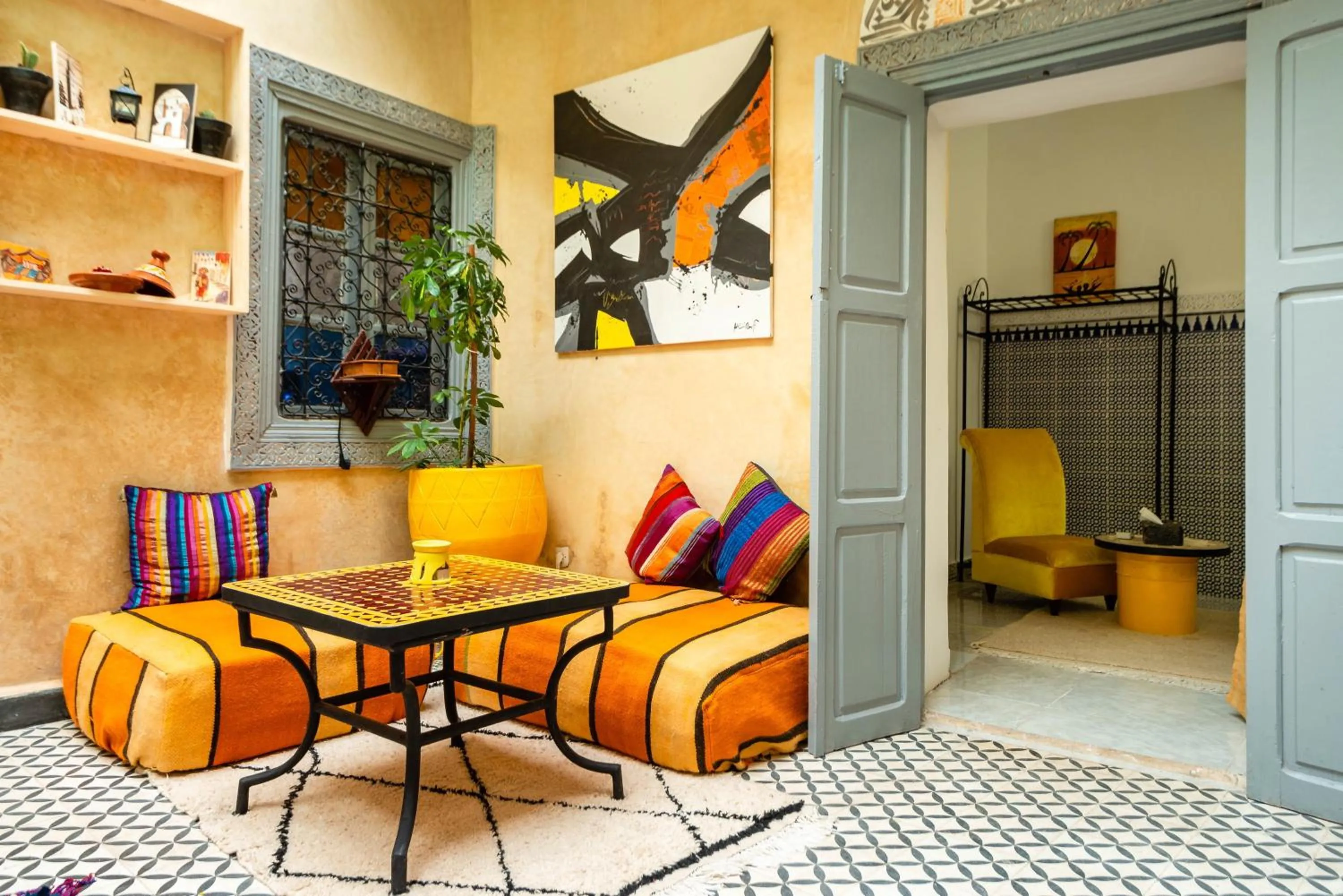 Balcony/Terrace in Riad Belko