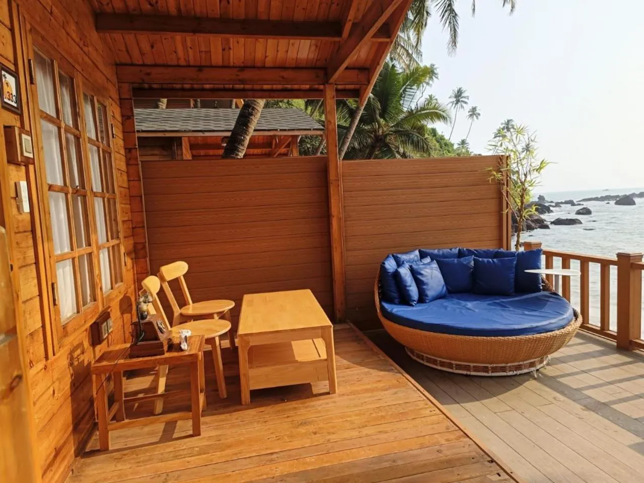 Beach in Cola Goa Beach Resort