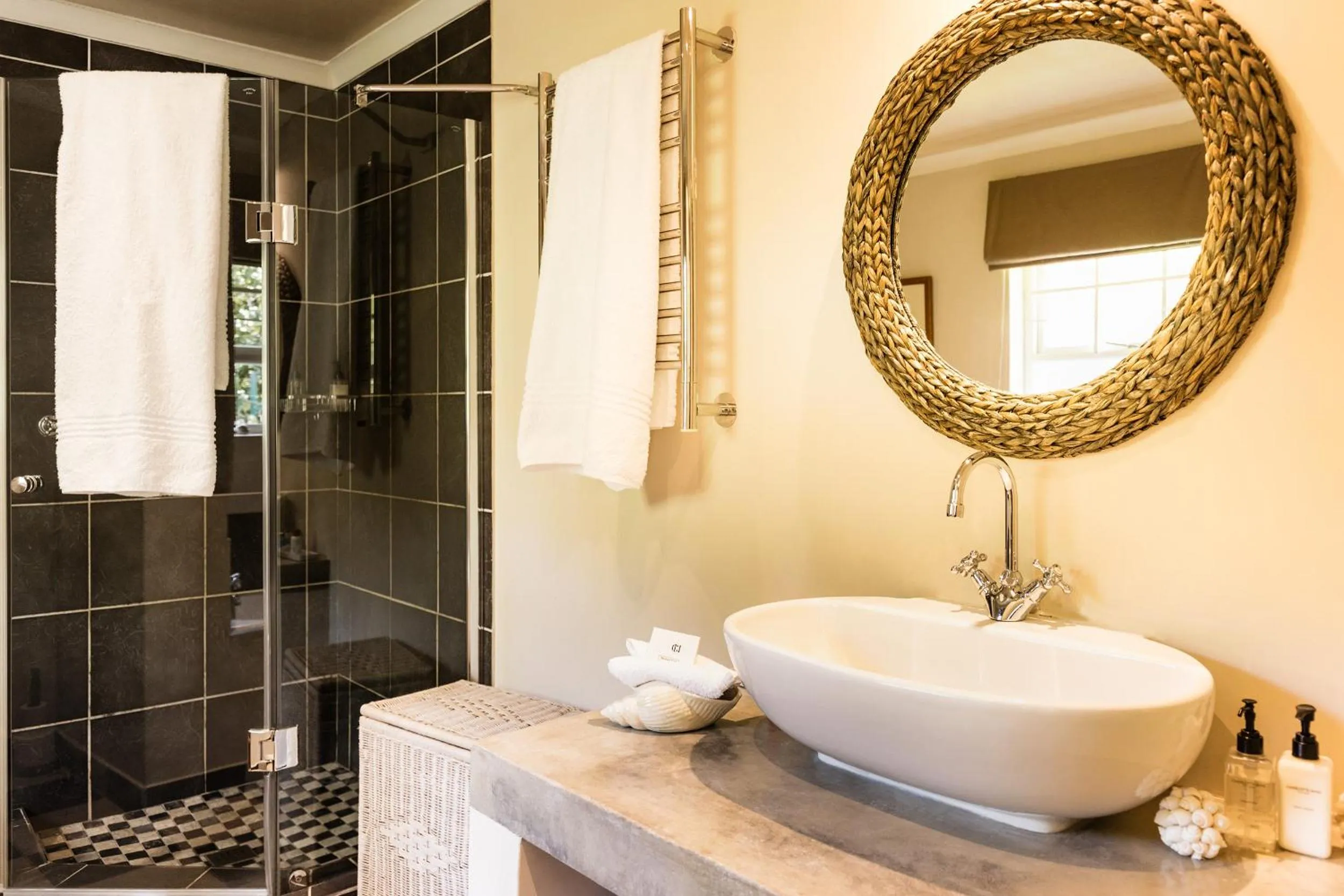 Shower in Cornerway House