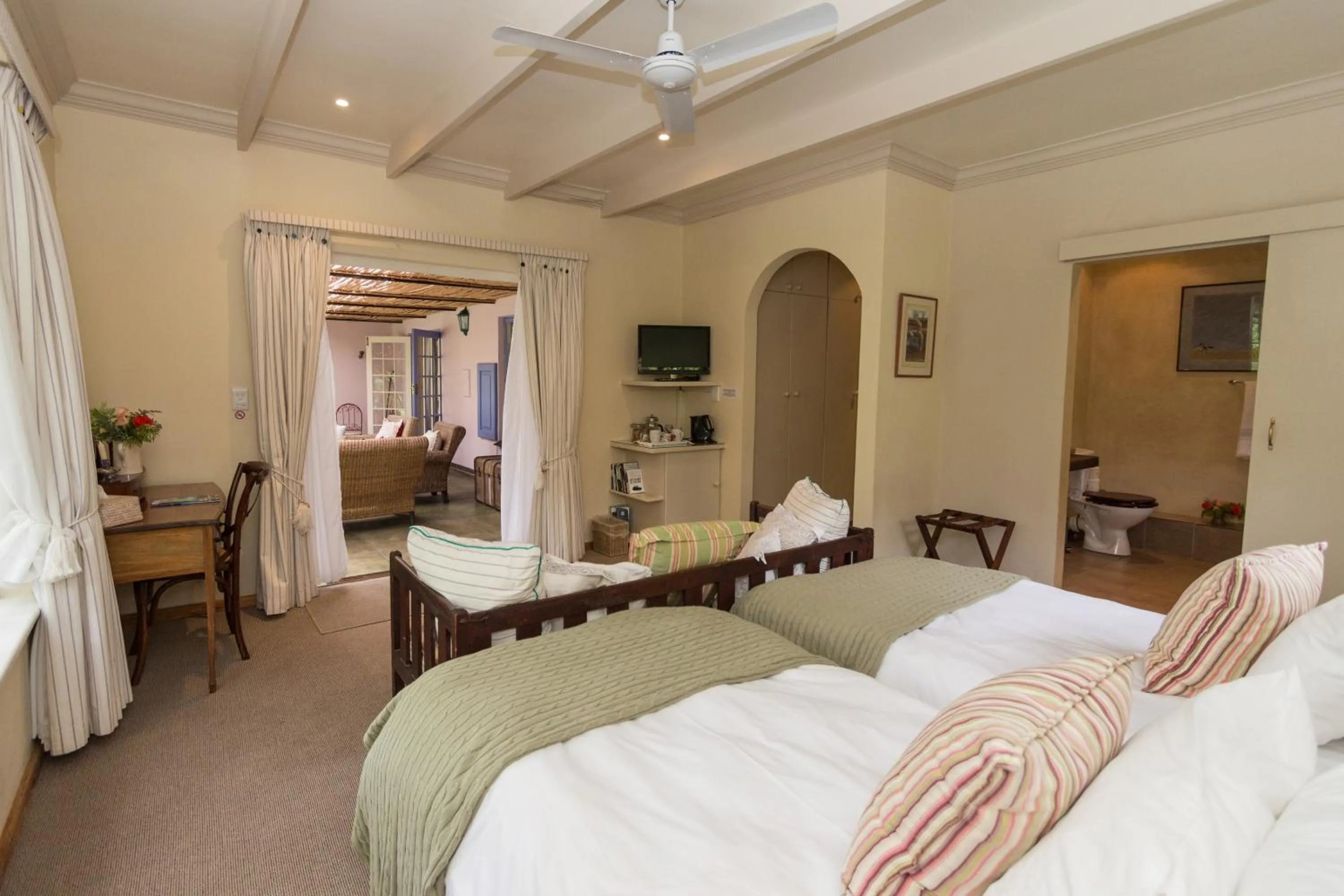 Photo of the whole room, Bed in Cornerway House