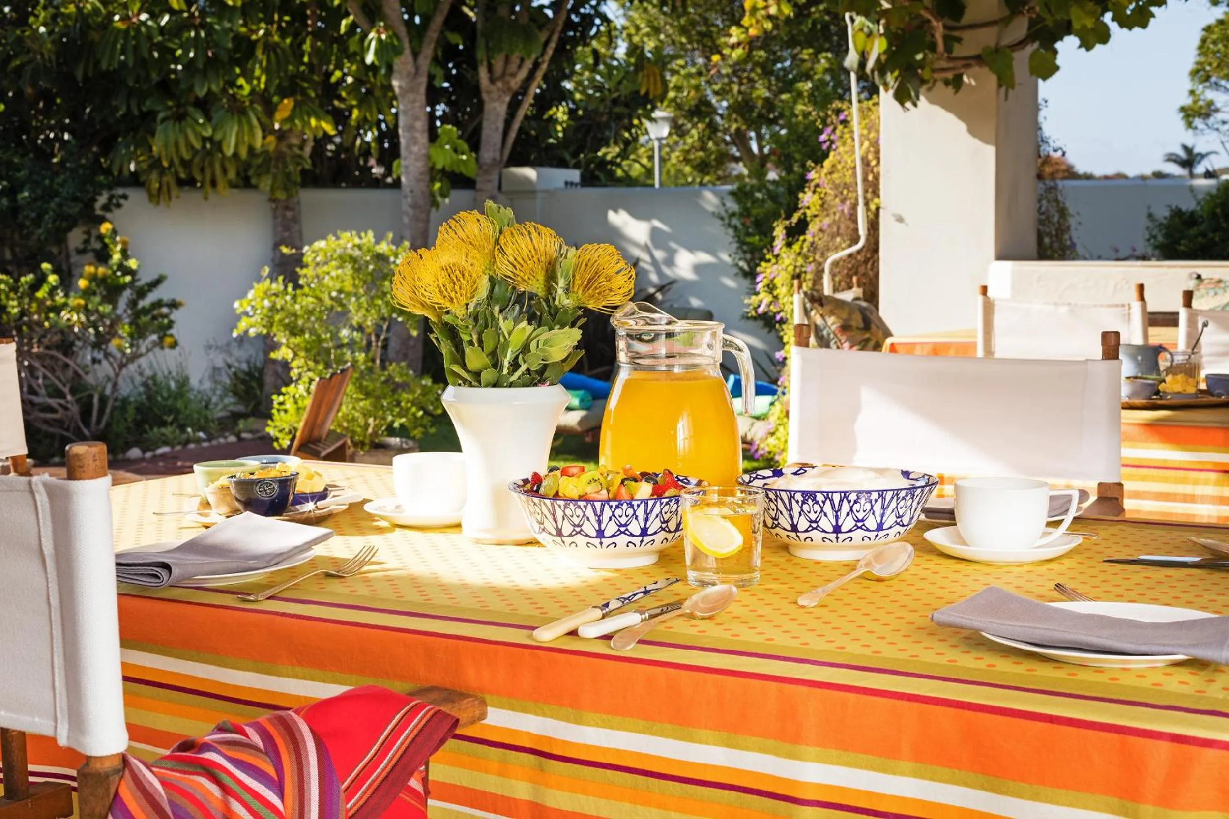 Patio in Cornerway House