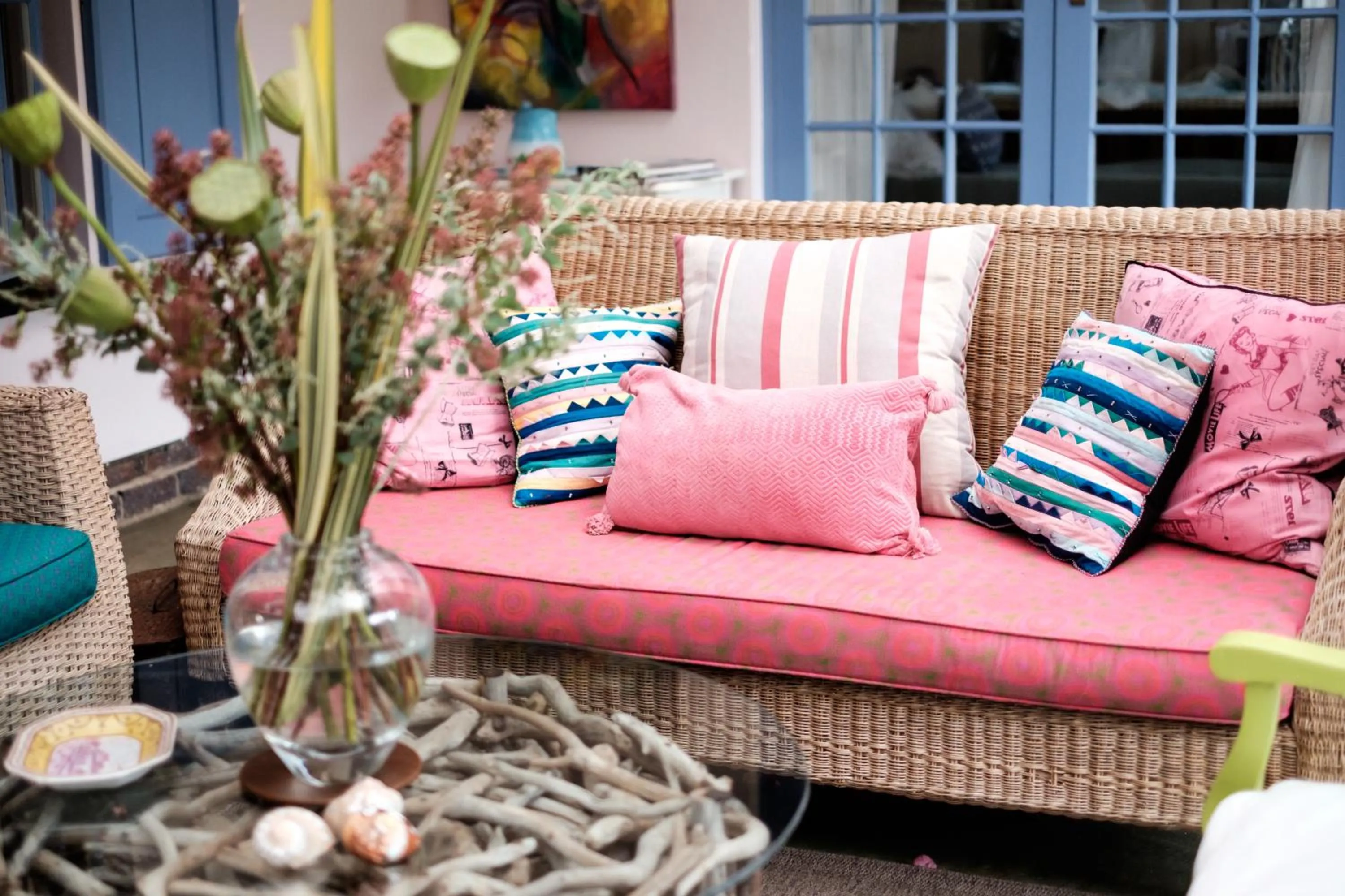 Patio in Cornerway House