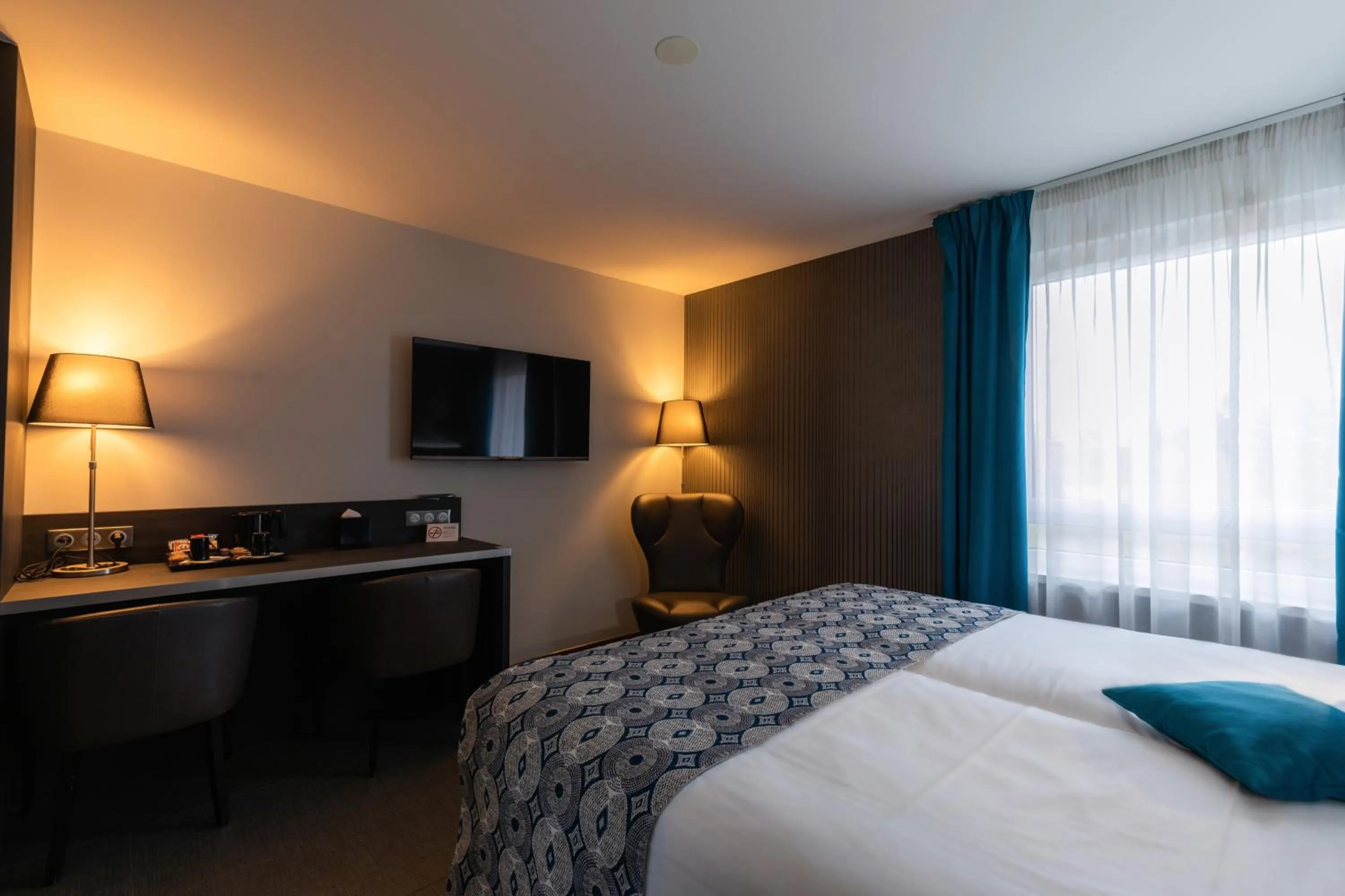 Bed in Mercure Bale Mulhouse Aeroport