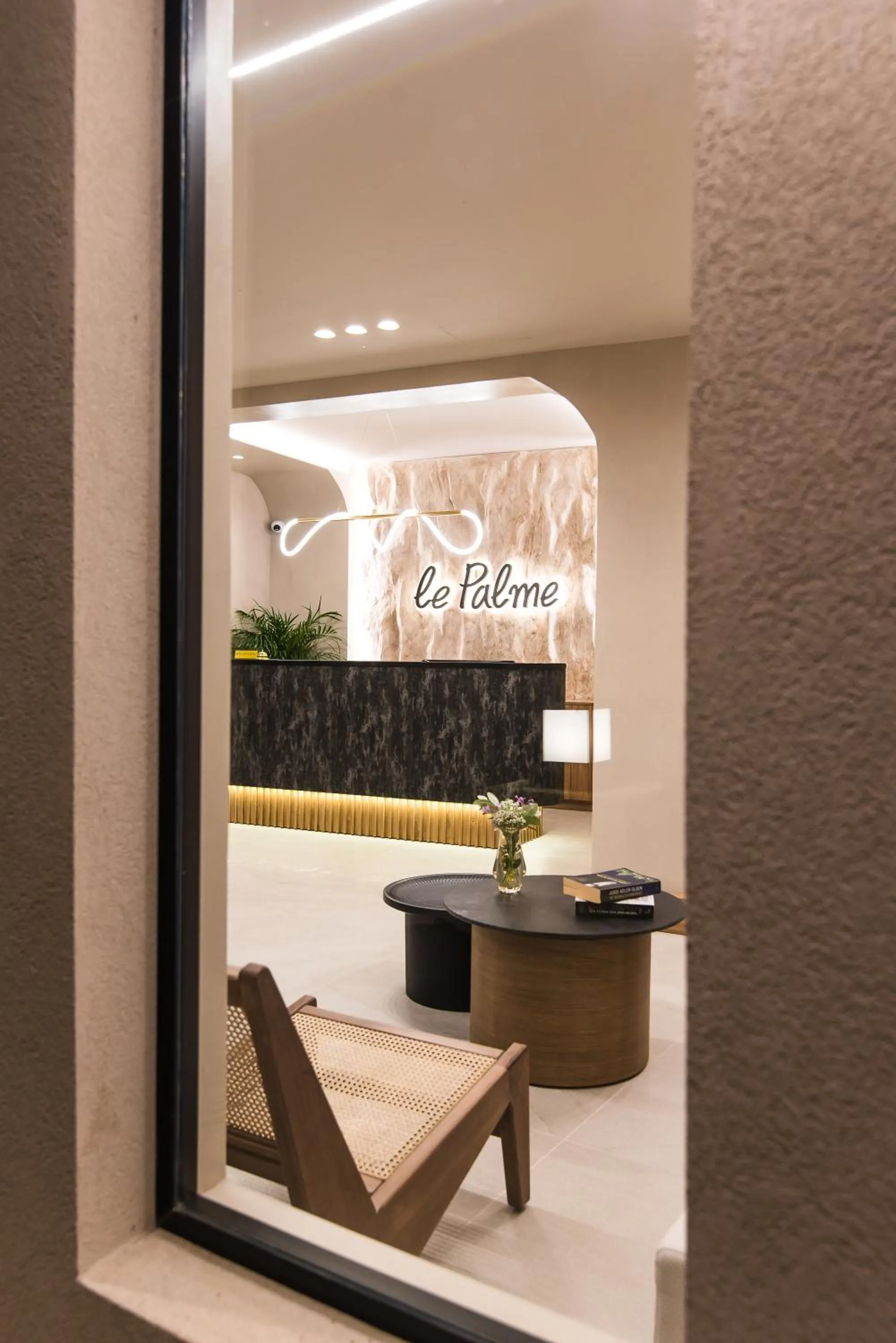 Lobby or reception in Le Palme