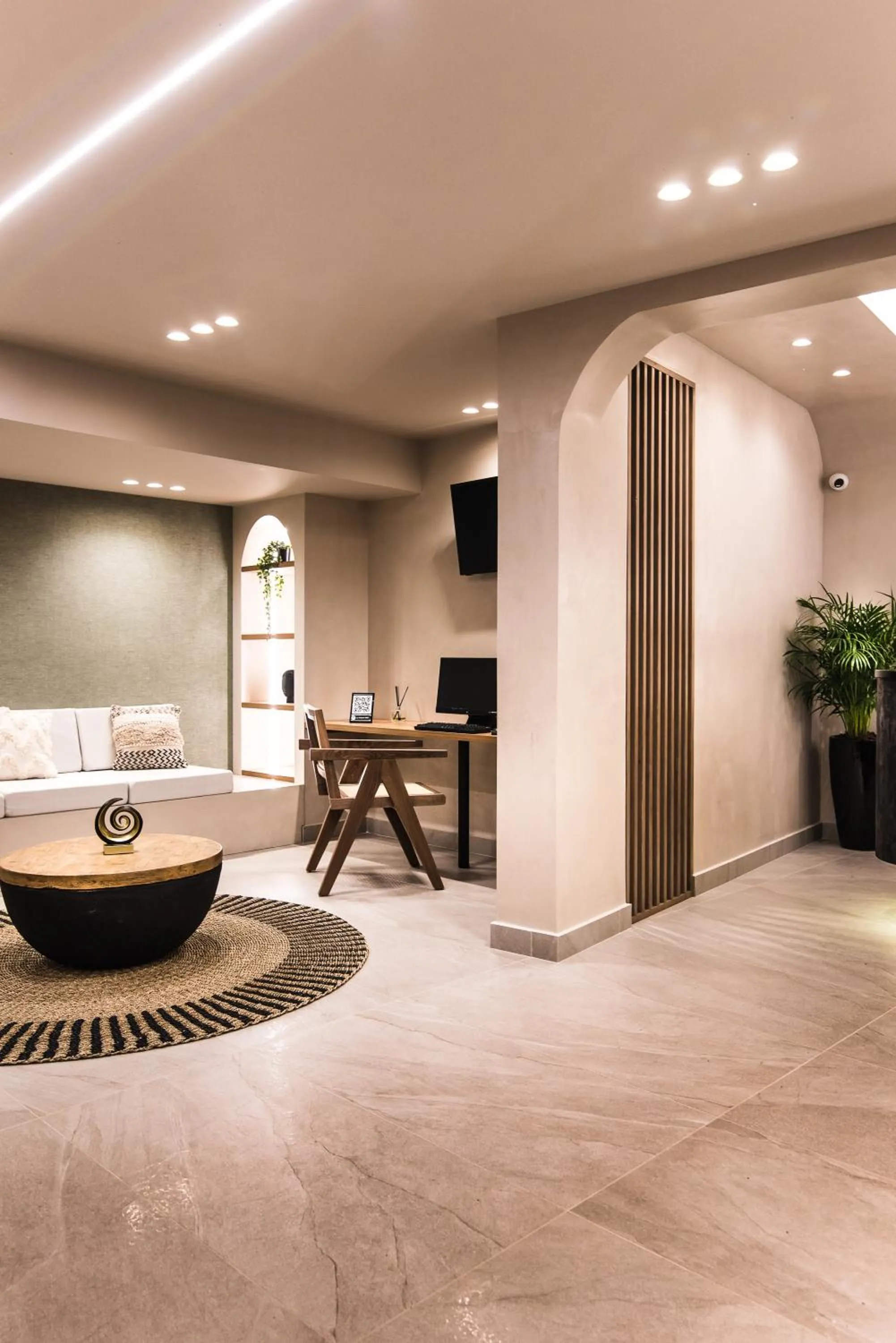 Lobby or reception in Le Palme