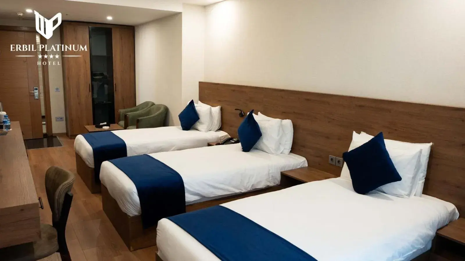 Triple Room with Balcony in Erbil Platinum Hotel Triple Room with Balcony in Erbil Platinum Hotel