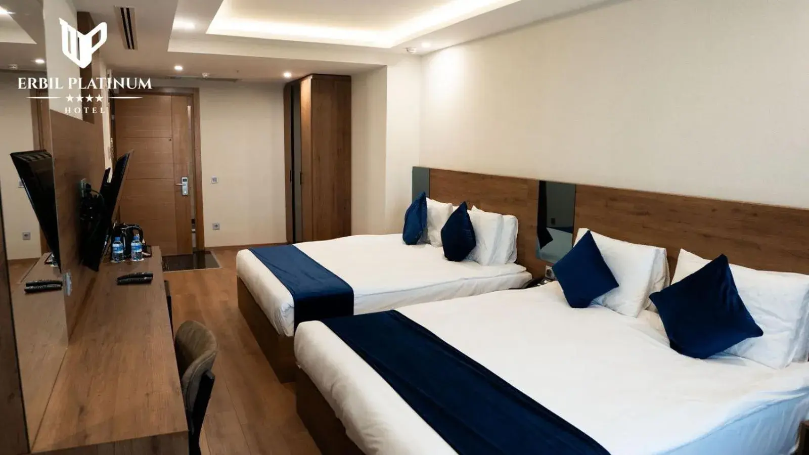 Deluxe Double Room with Two Double Beds in Erbil Platinum Hotel Deluxe Double Room with Two Double Beds in Erbil Platinum Hotel