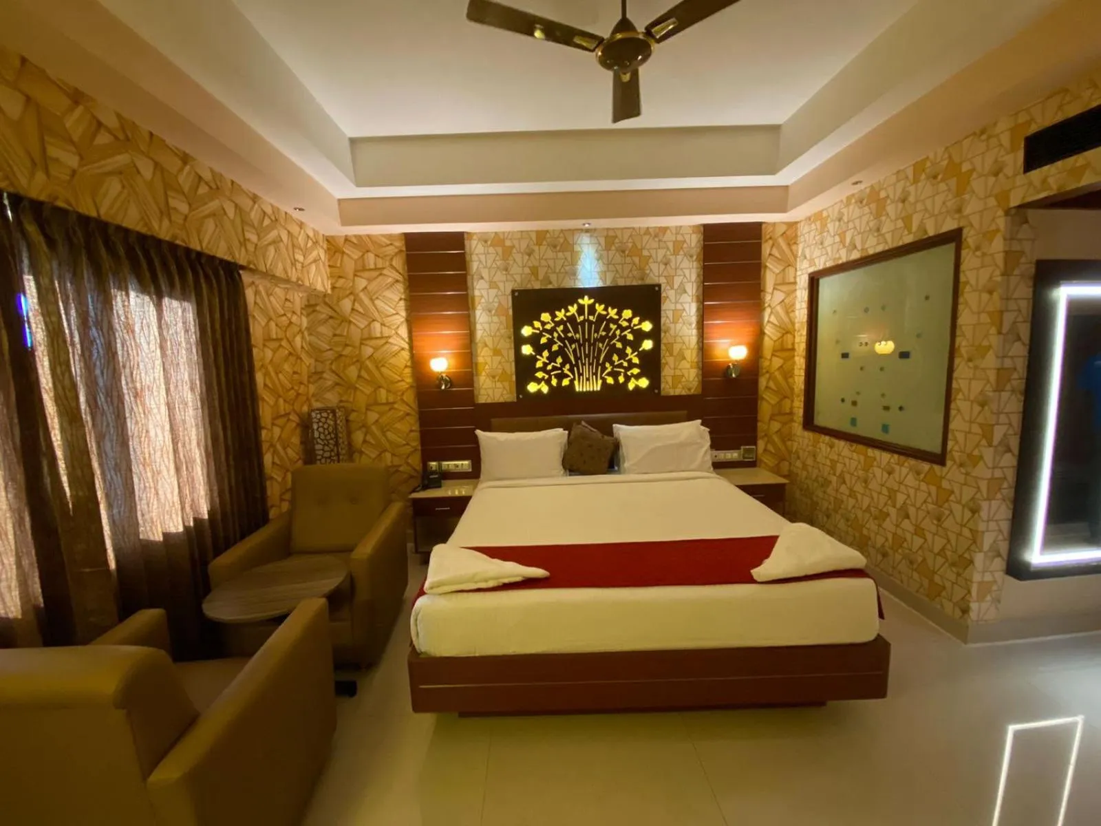 Bed in Maya Residency