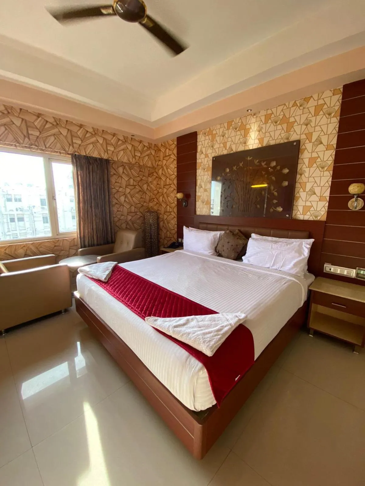 Bed in Maya Residency