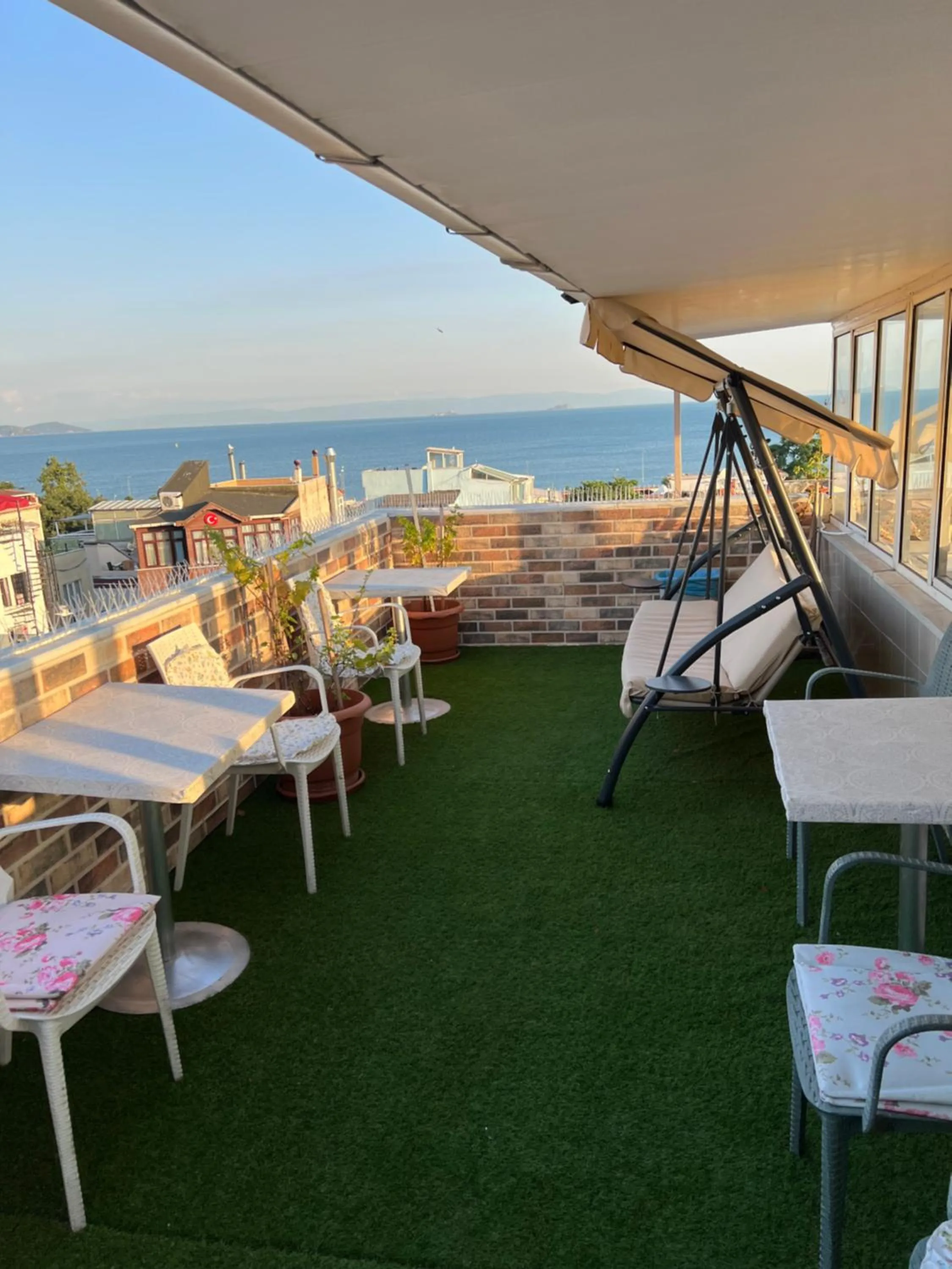 Patio in My Holiday Time Hotel