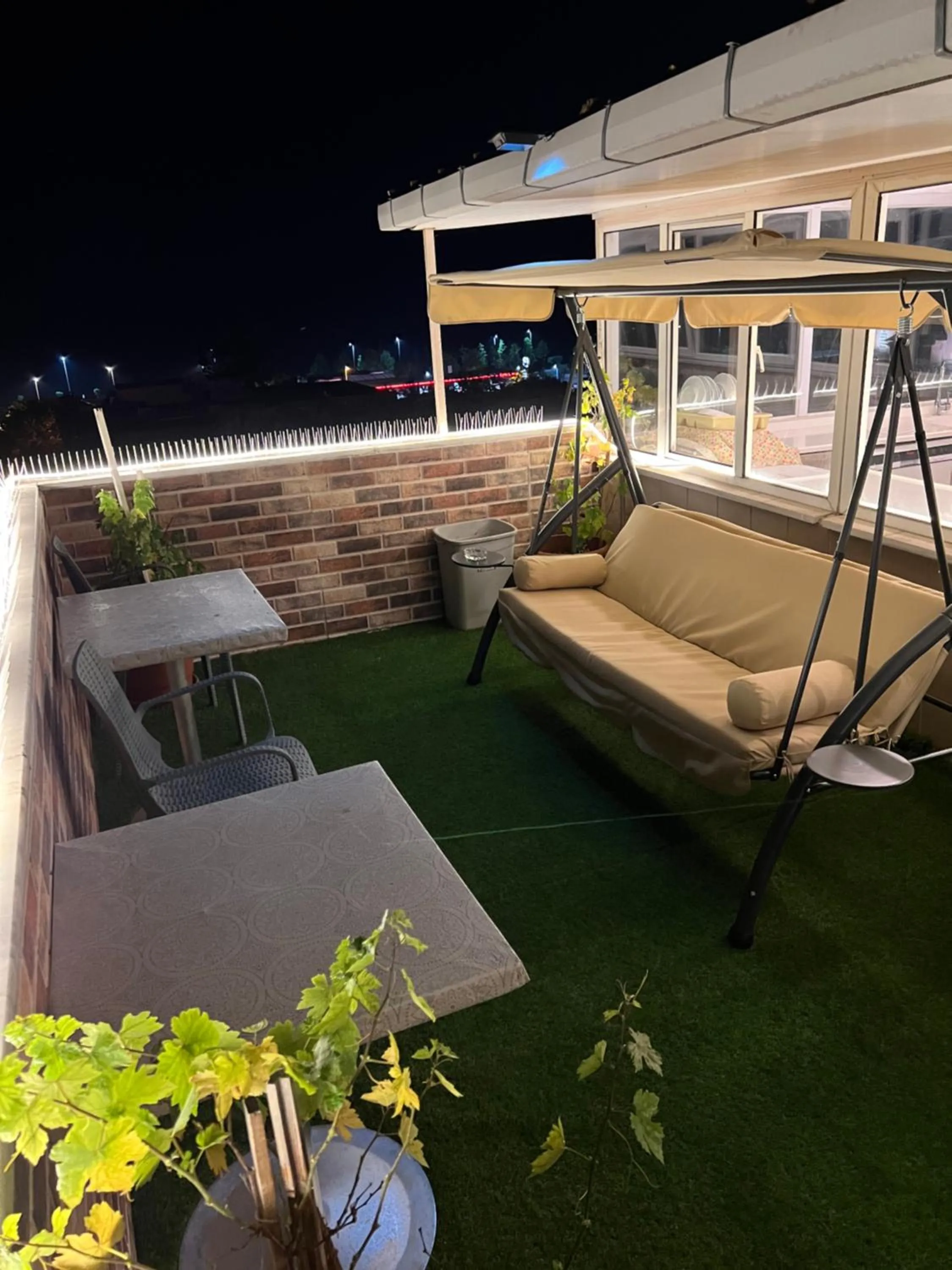 Patio in My Holiday Time Hotel