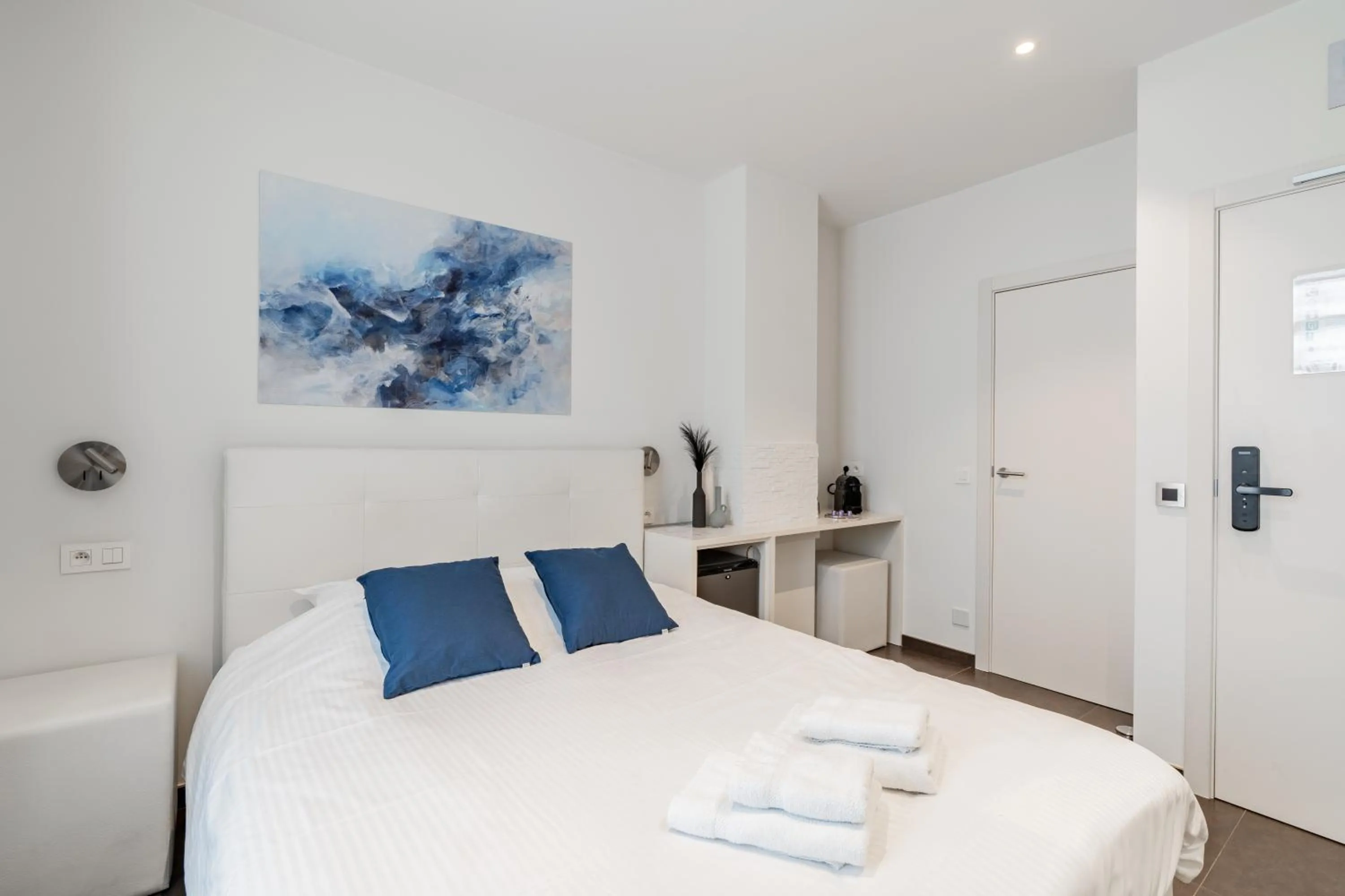 Bed in Maison Bruges