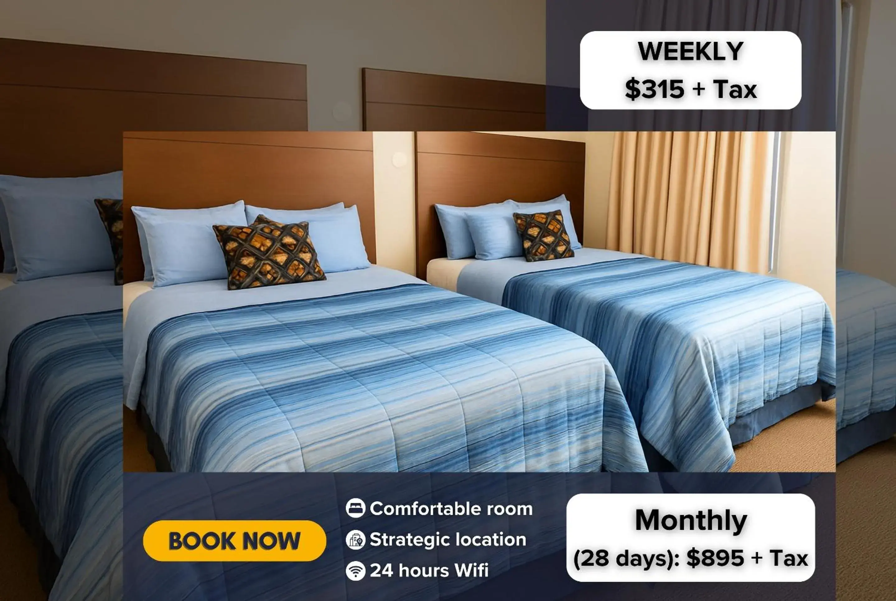 Deluxe Double Room in Blue Way Inn by Jasper Hutchinson Deluxe Double Room in Blue Way Inn by Jasper Hutchinson