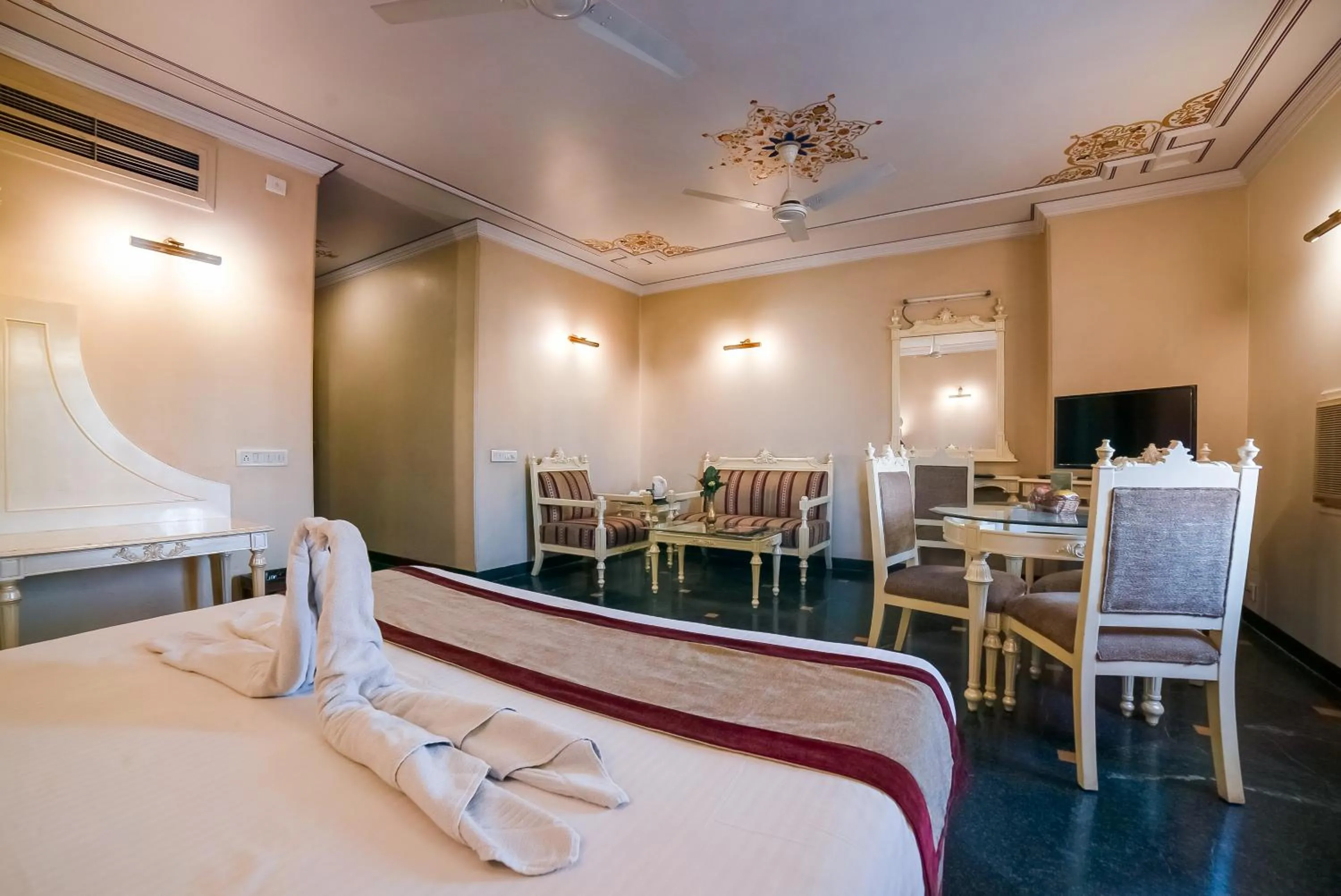 Photo of the whole room, Bed in LMB Hotel City Centre, Jaipur