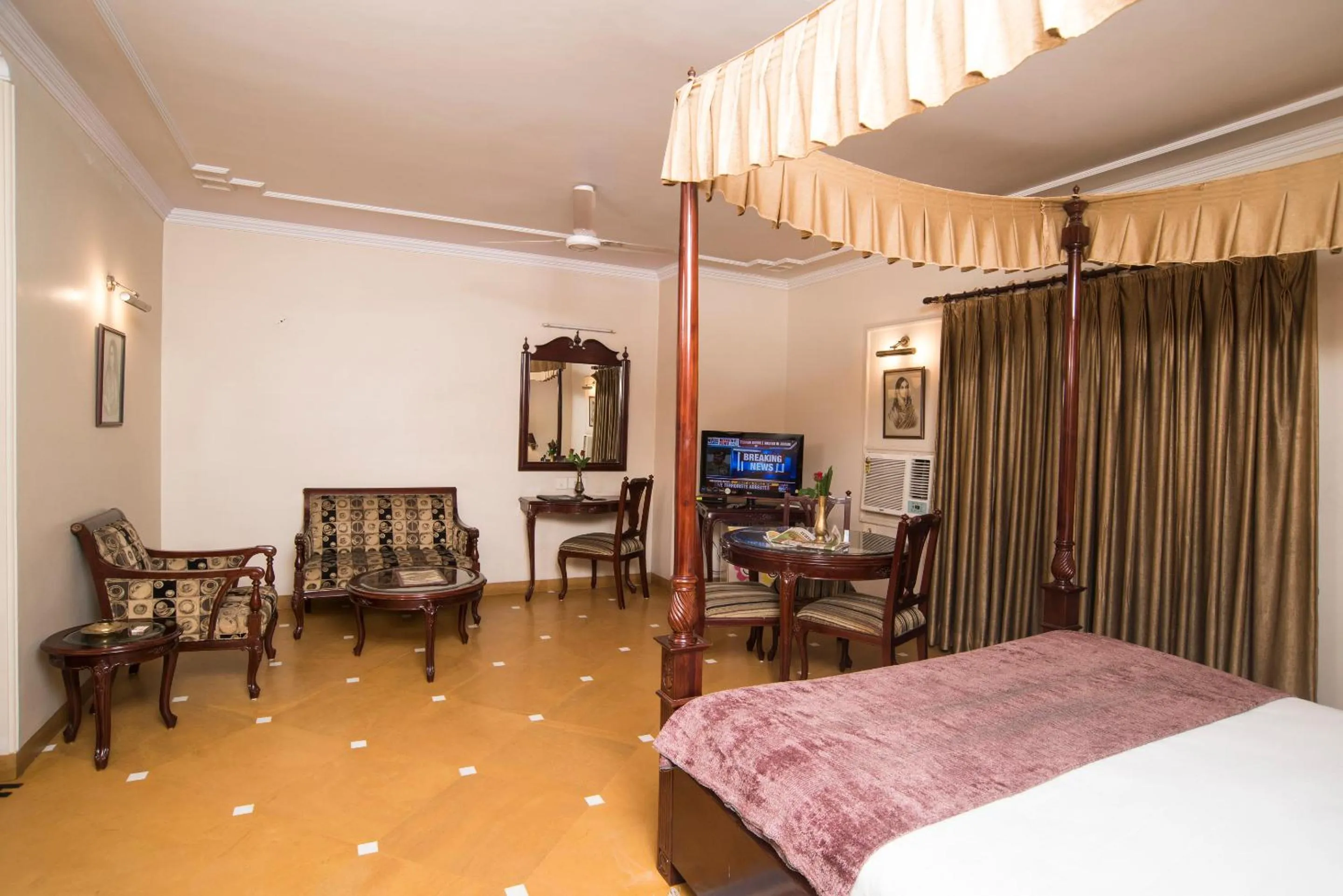 Photo of the whole room, Bed in LMB Hotel City Centre, Jaipur
