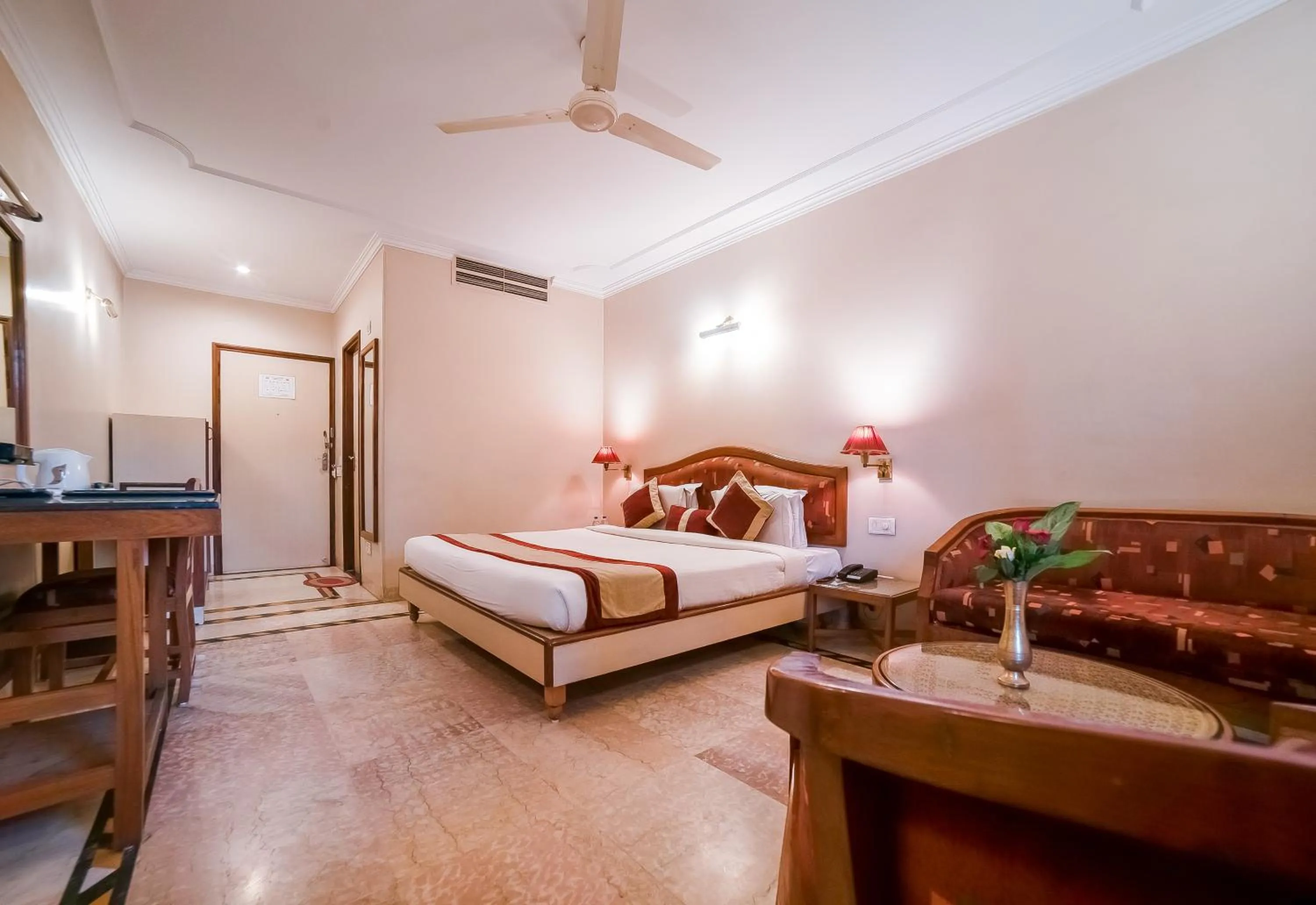 Photo of the whole room, Bed in LMB Hotel City Centre, Jaipur